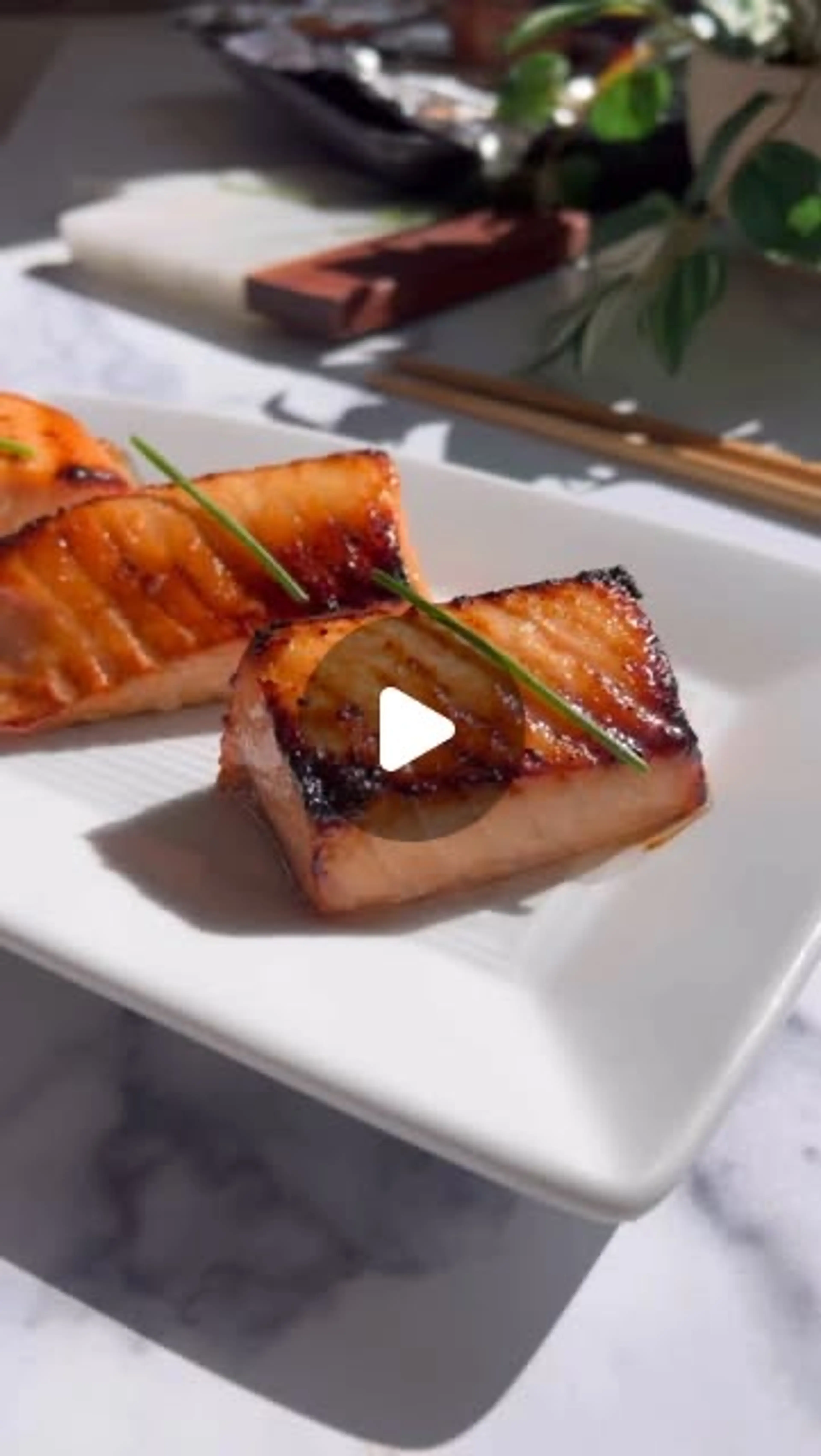 Miso Salmon (nobu Style)...the Black Cod and Crispy Rice Are