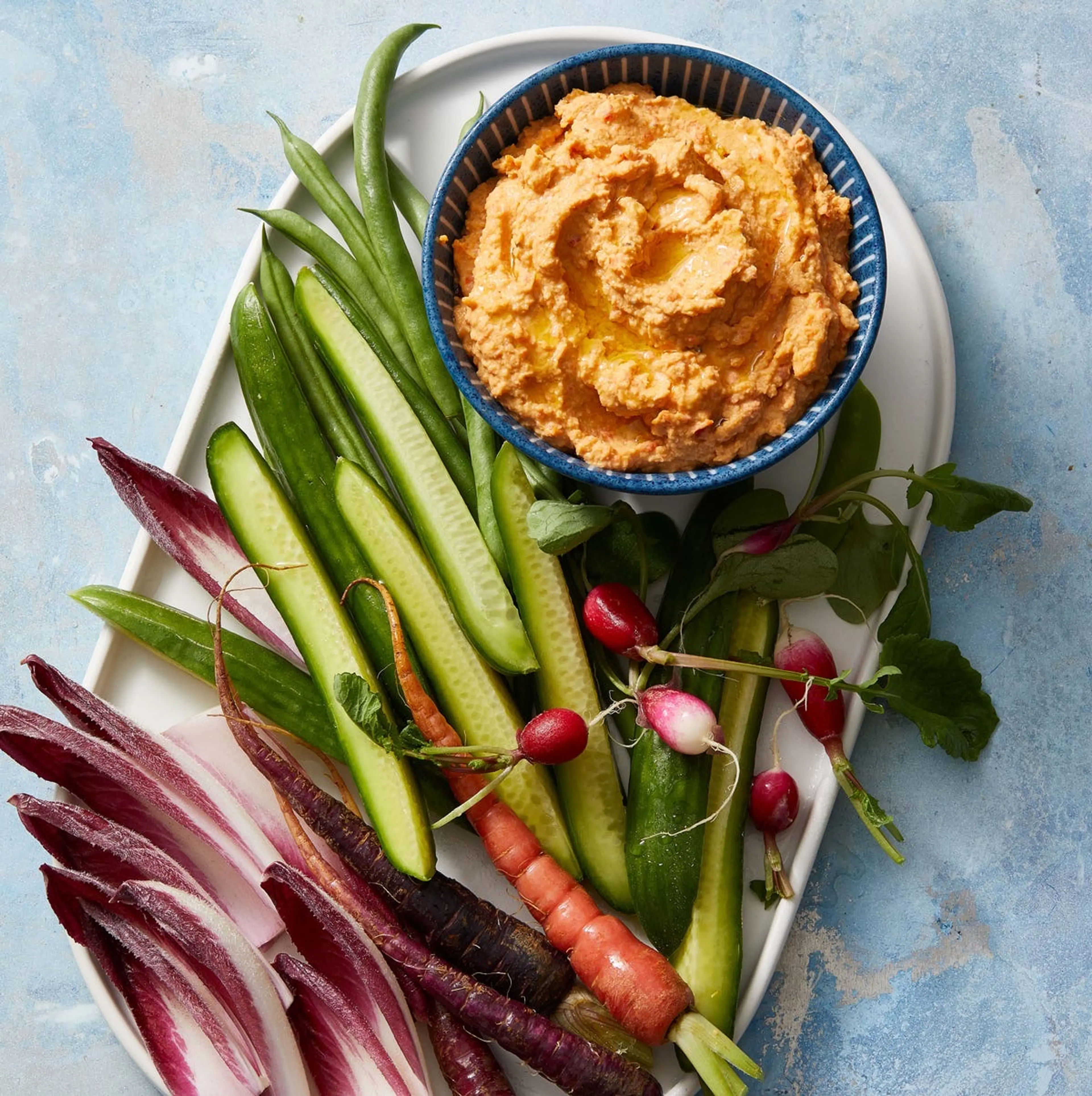 Roasted Red Pepper Hummus