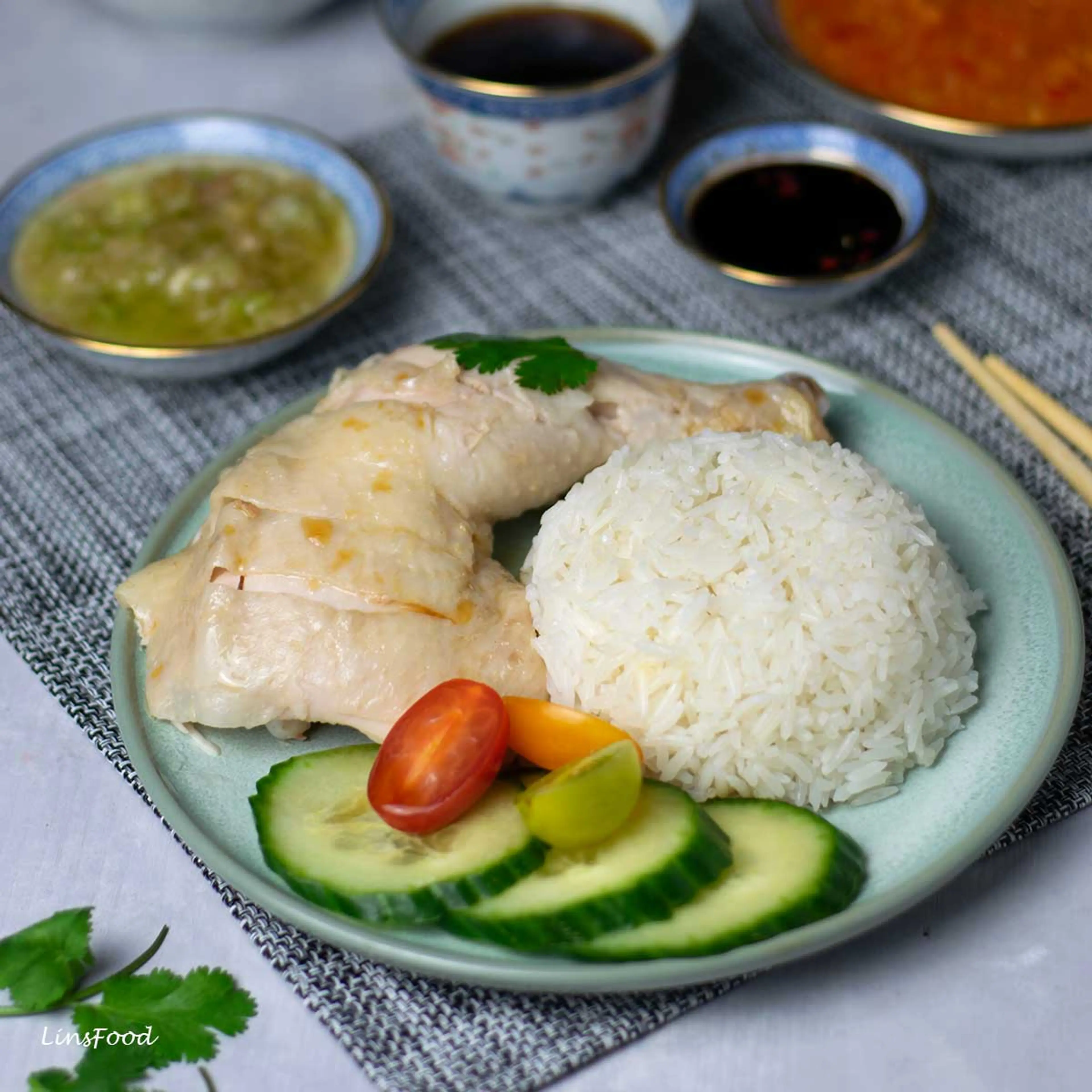 Hainanese Chicken Rice Recipe