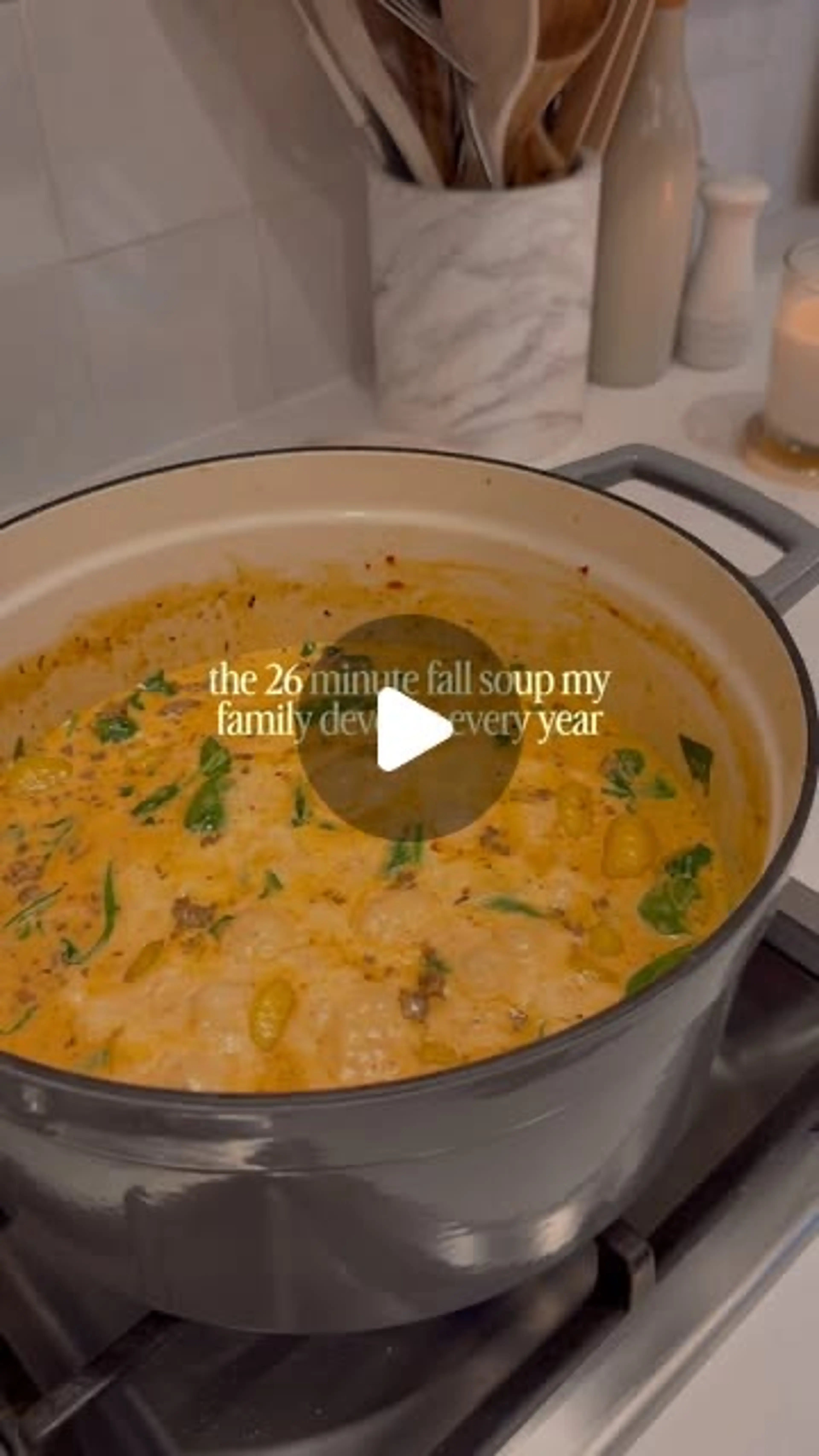 Italian Sausage Gnocchi Soup