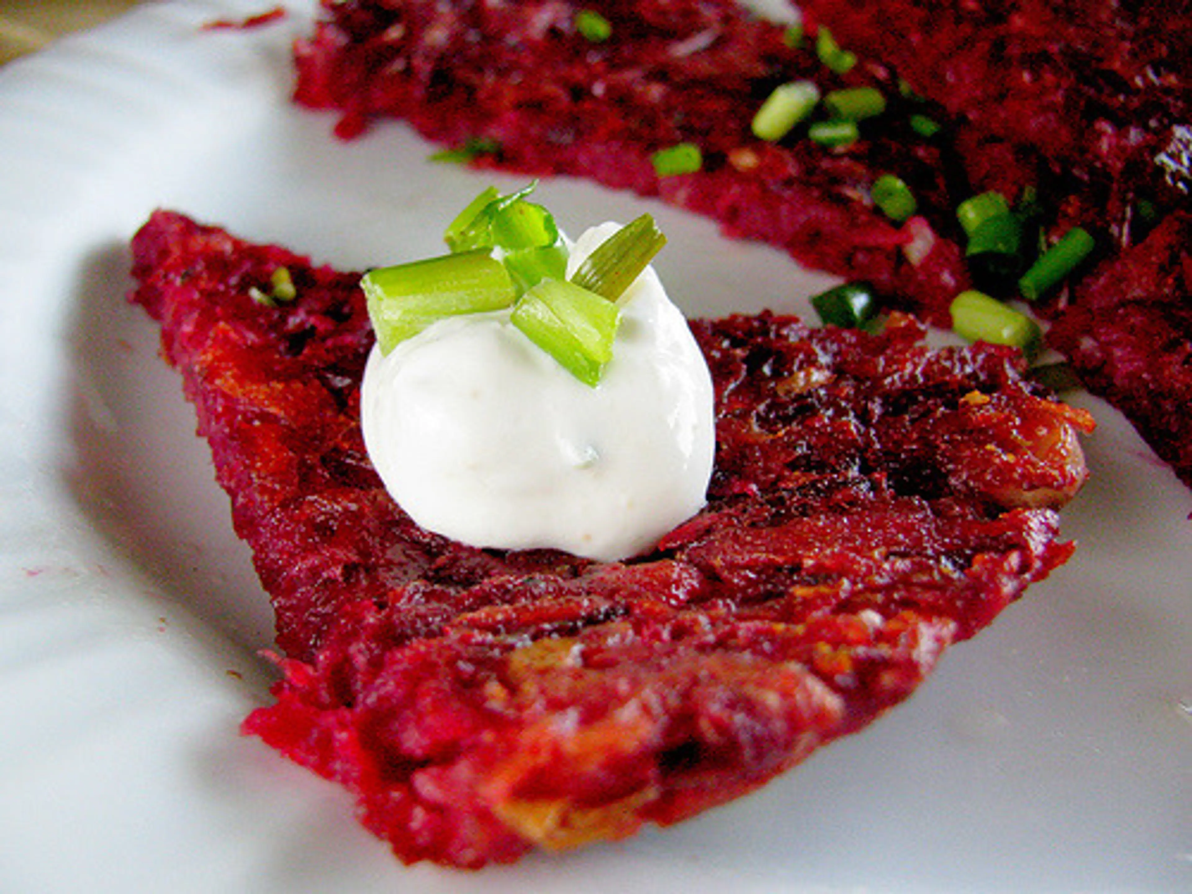 Beet and Potato Rosti