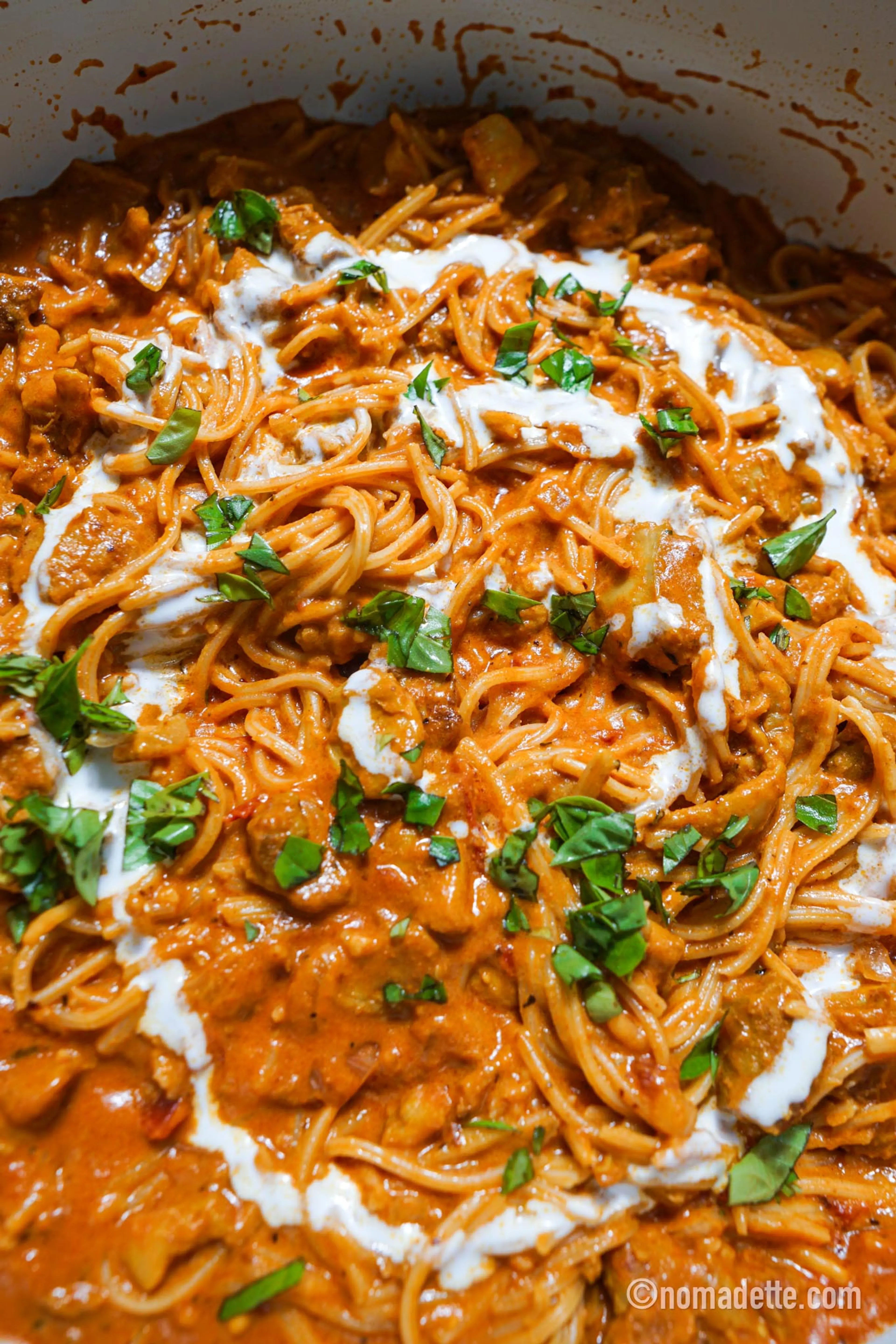 BUTTER CHICKEN PASTA