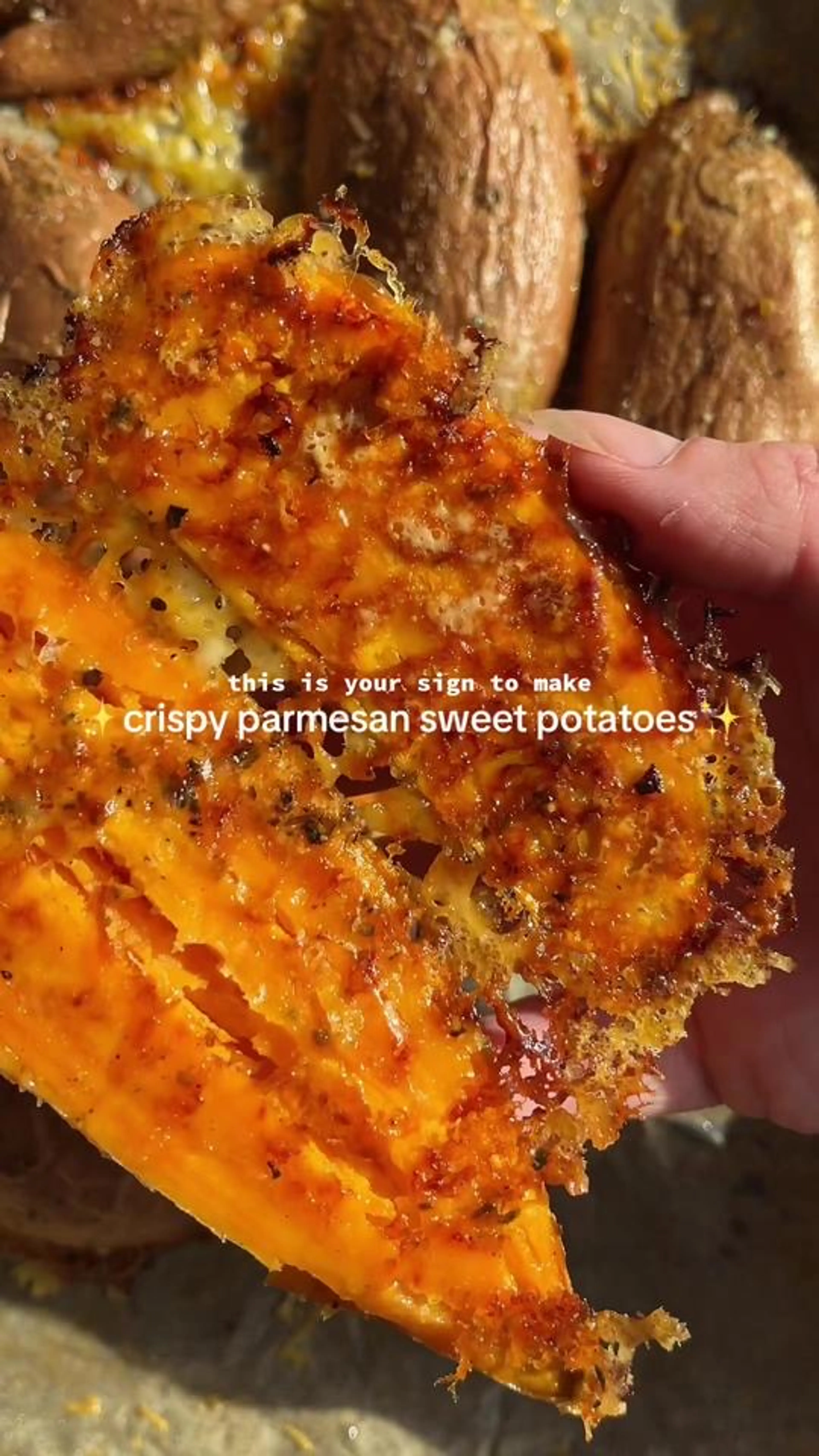 My New Hyperfixation Is These Super Crispy + Cheesy Parmesan