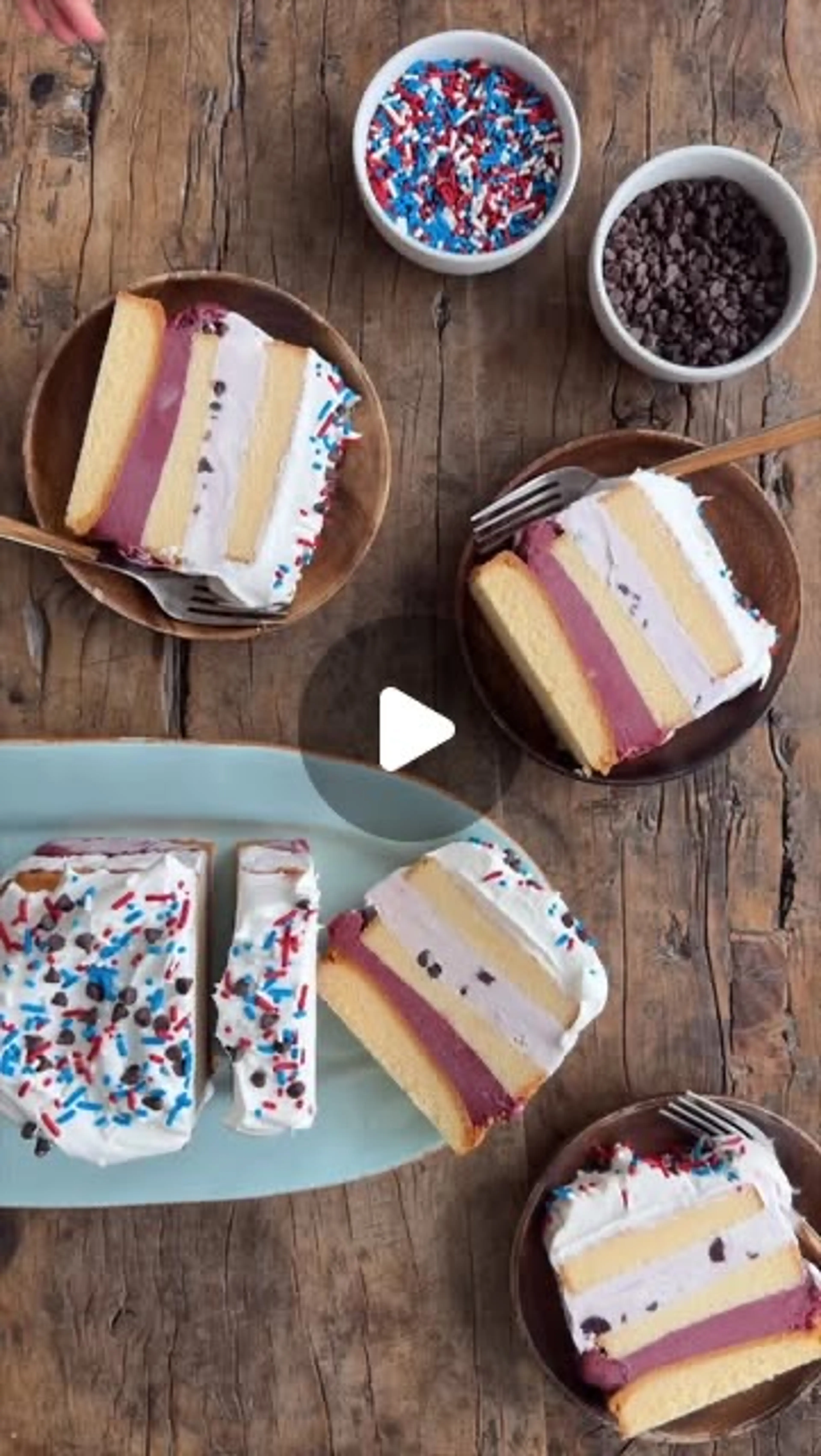 Shortcut Ice Cream Cake