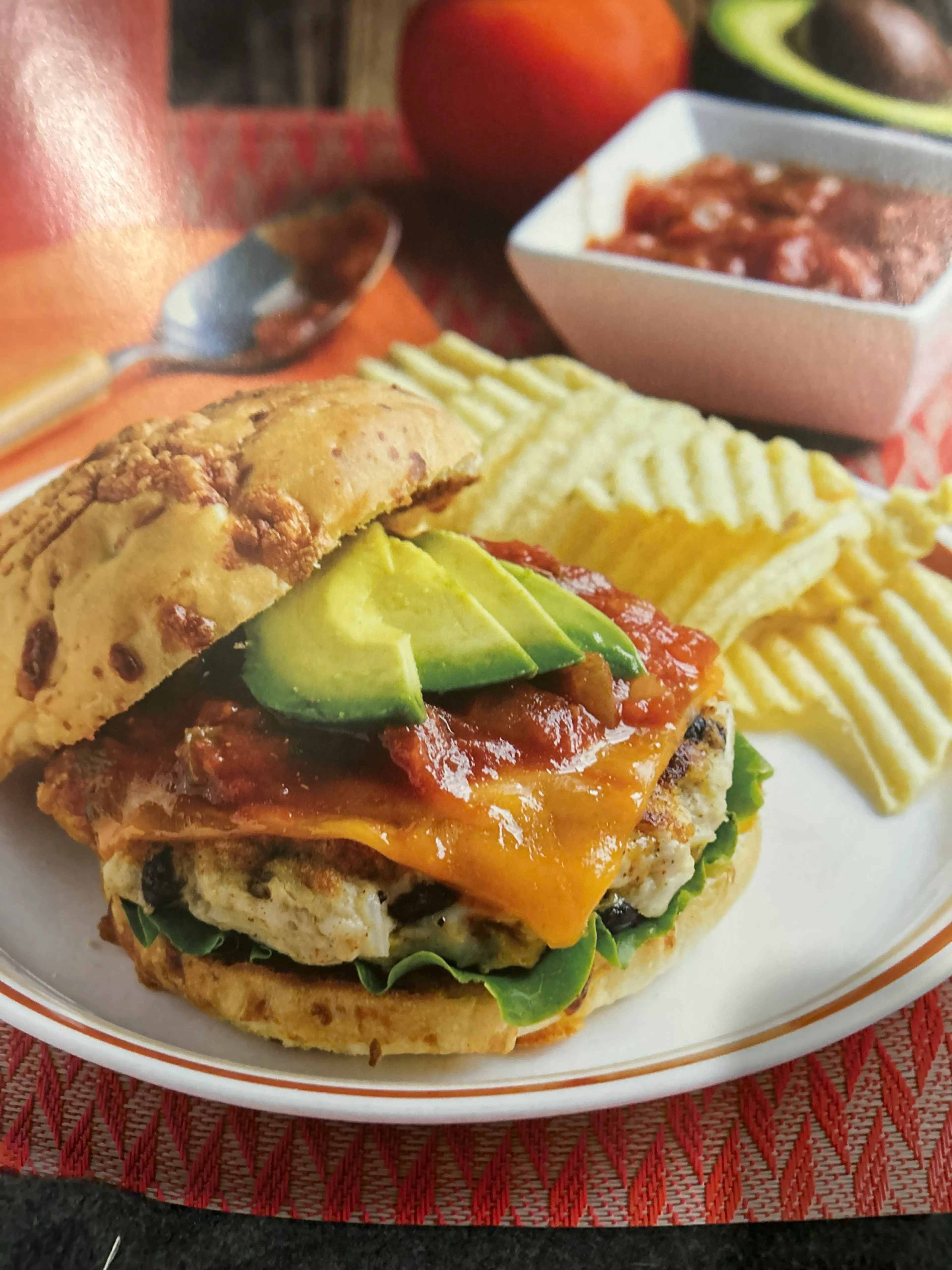 Chicken & Black Bean Burgers