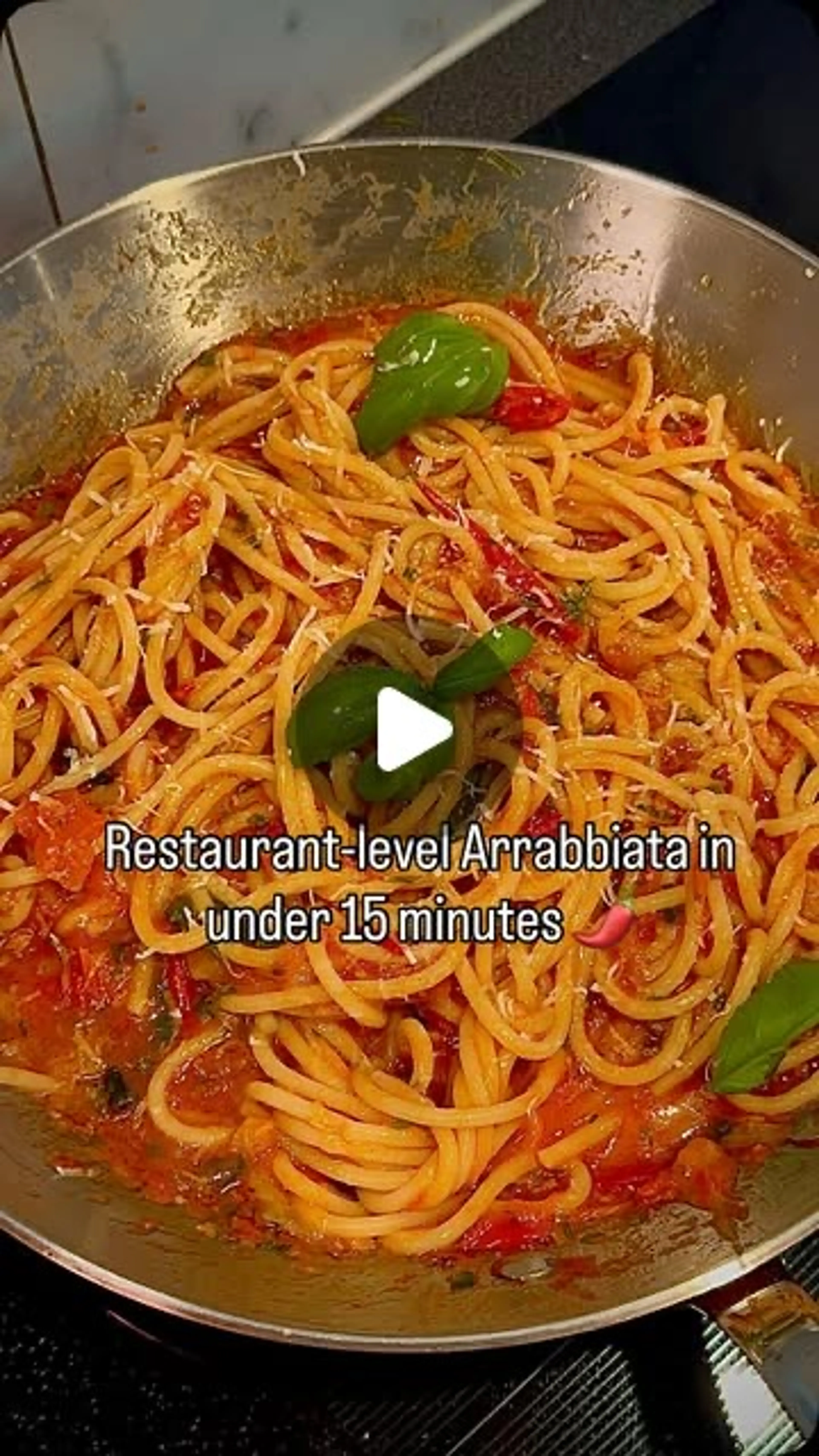 Restaurant-level Arrabbiata in Under 15 Minutes