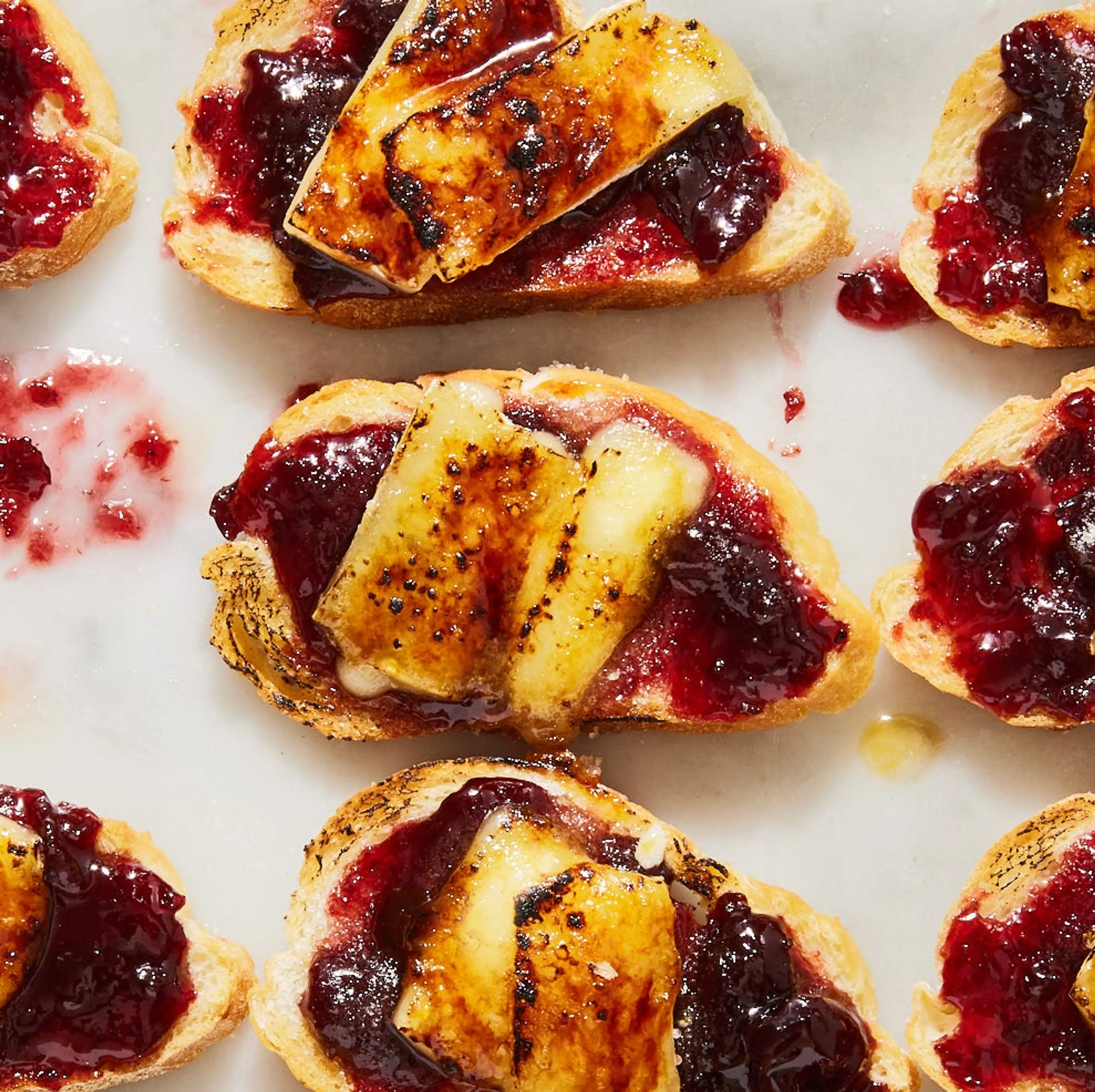 Brûléed Brie Crostini