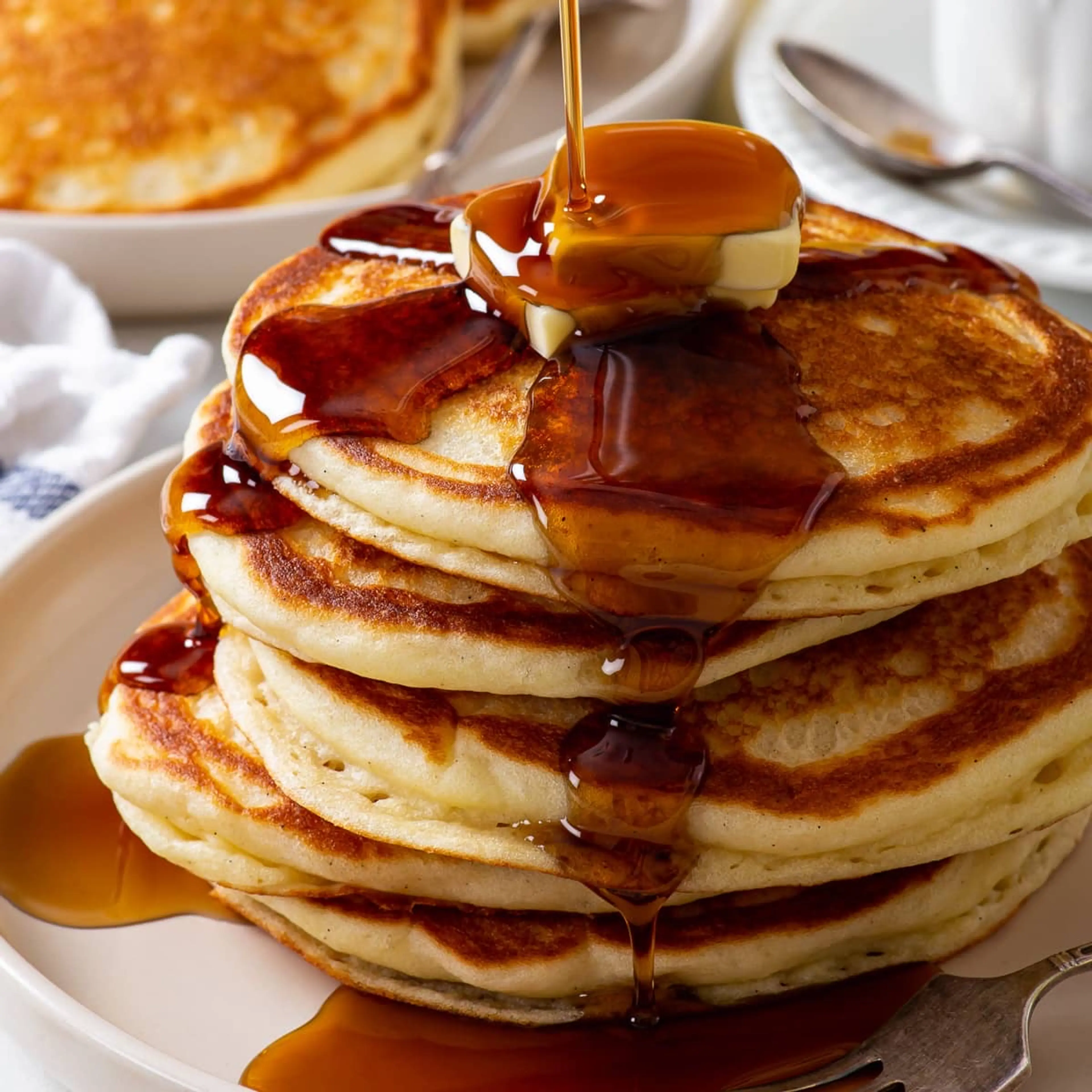 The Fluffiest Gluten Free Buttermilk Pancakes