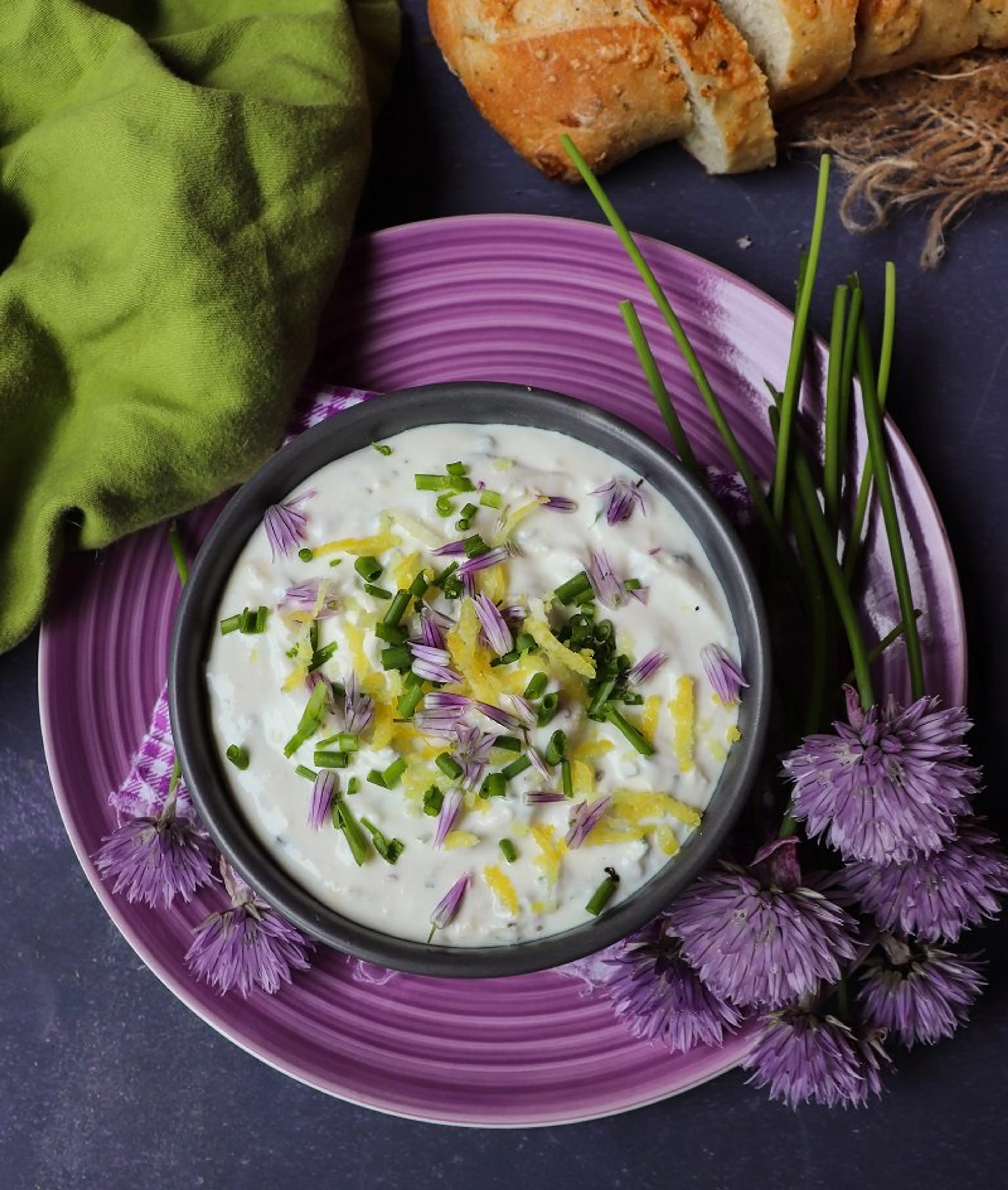 Chive Goat Cheese Dip