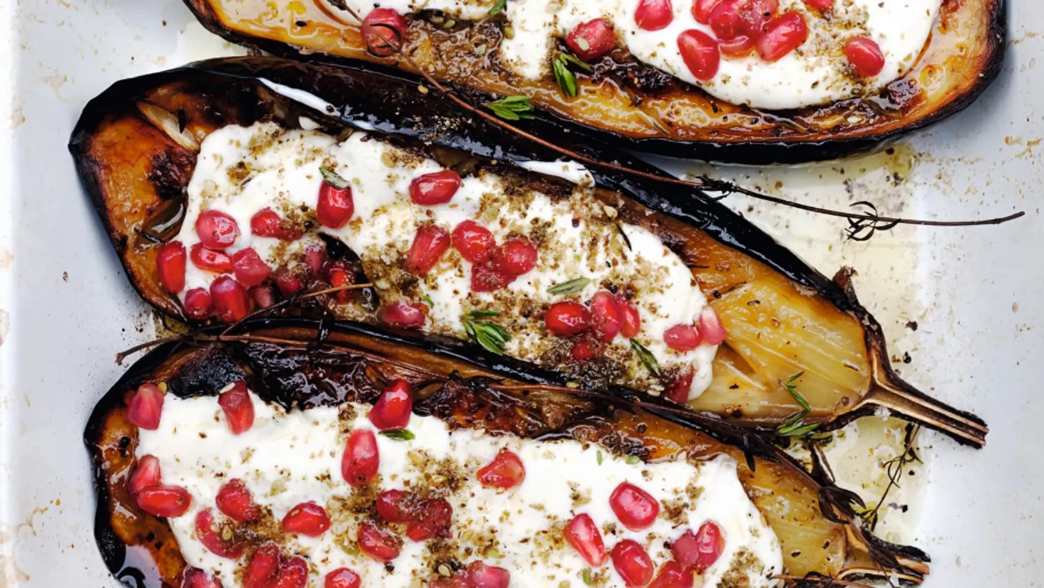 Eggplant with Buttermilk Sauce