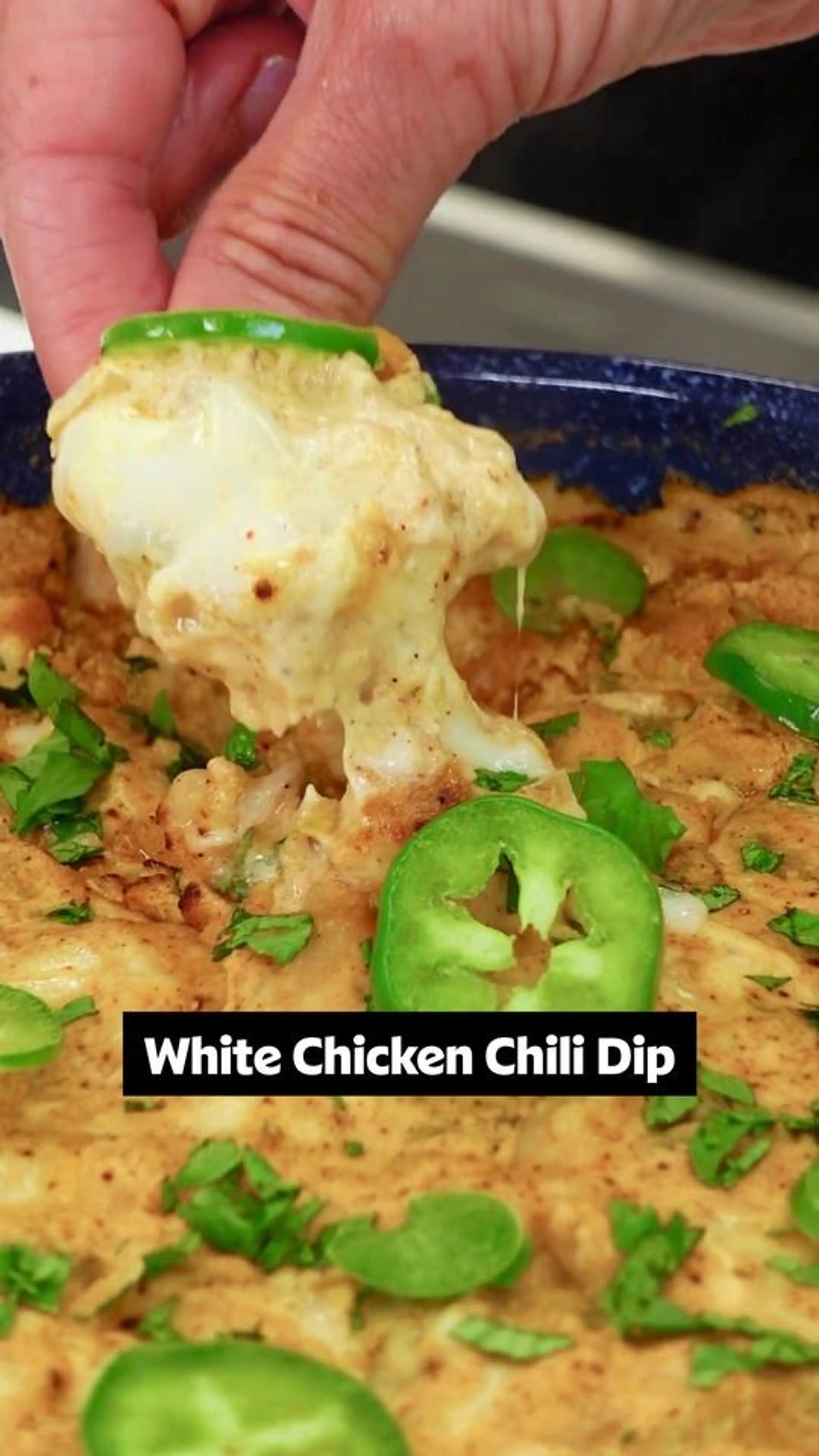 White Chicken Chili Dip