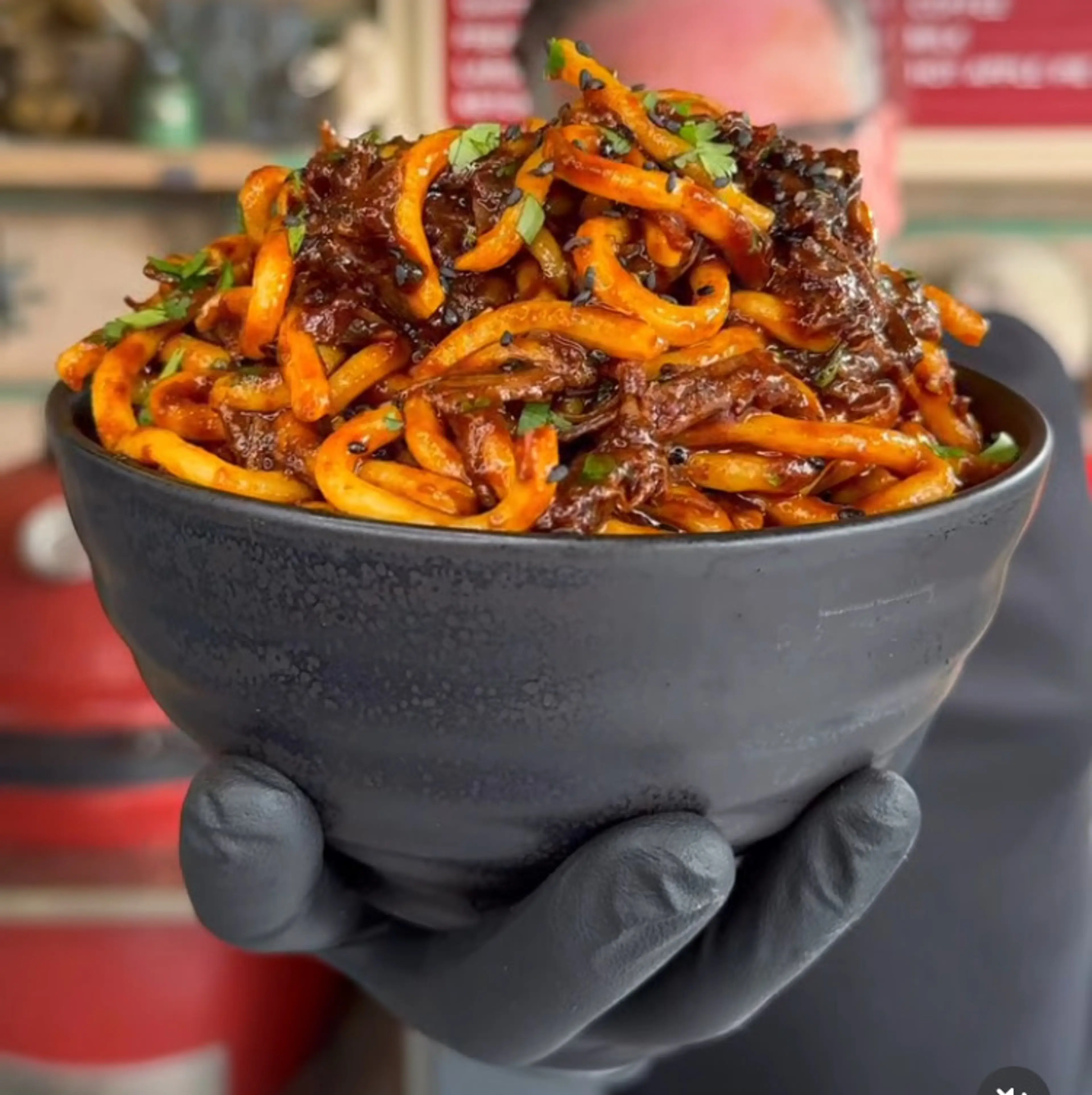 Slowcooker Korean Beef Noodles