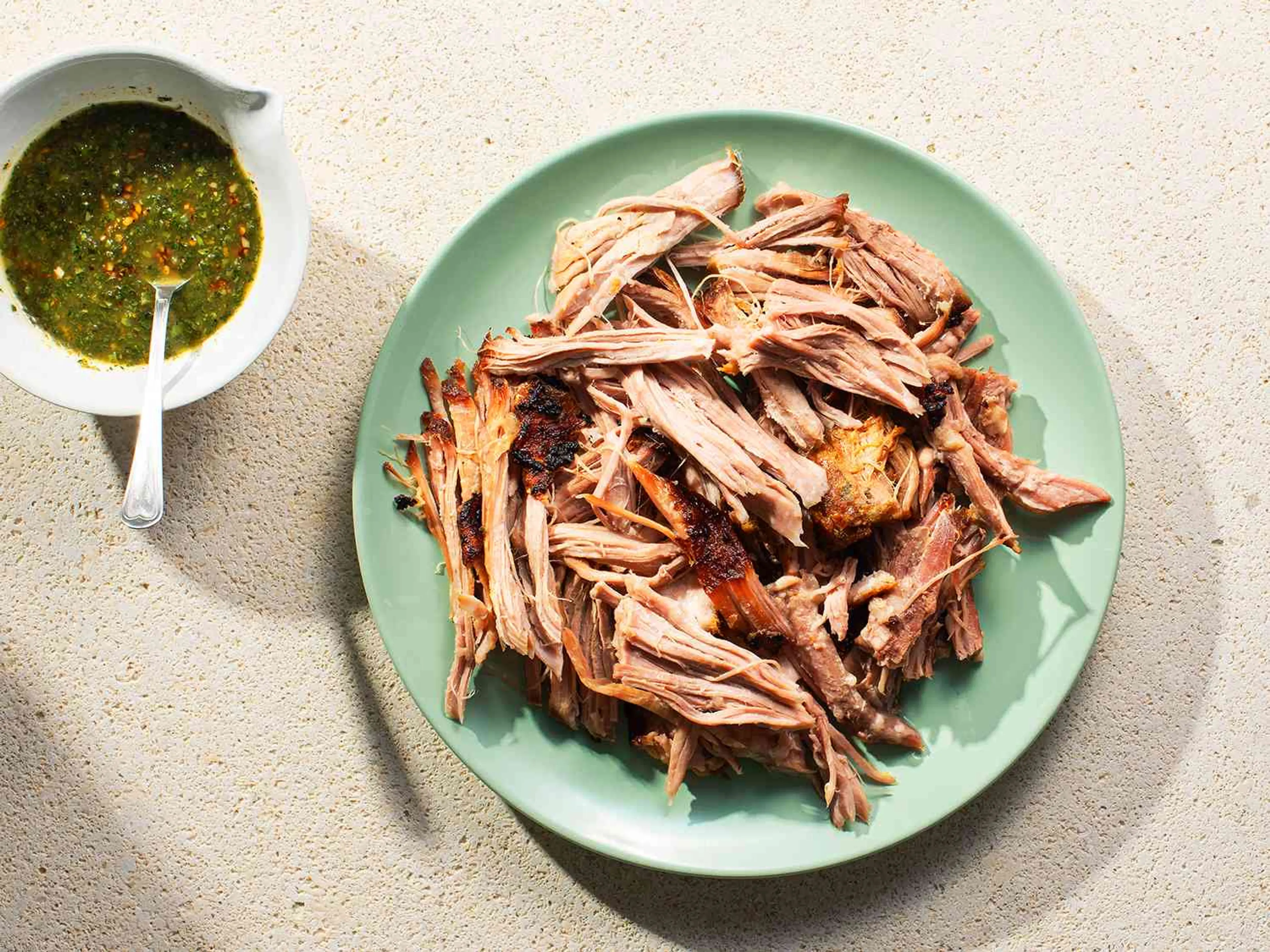 Cuban-Style Roast Pork Shoulder With Mojo Recipe