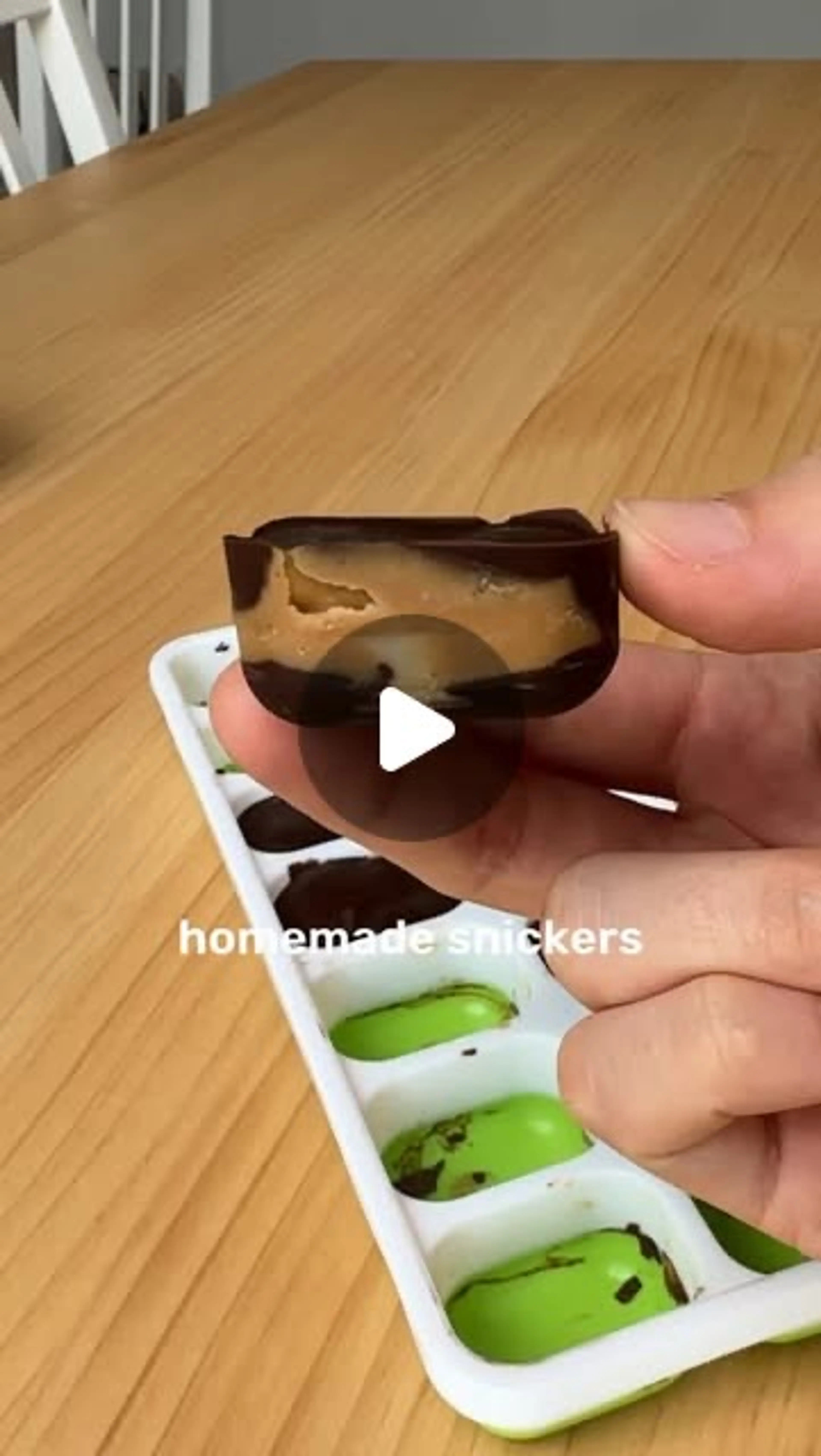 Ice Cube Tray Snickers