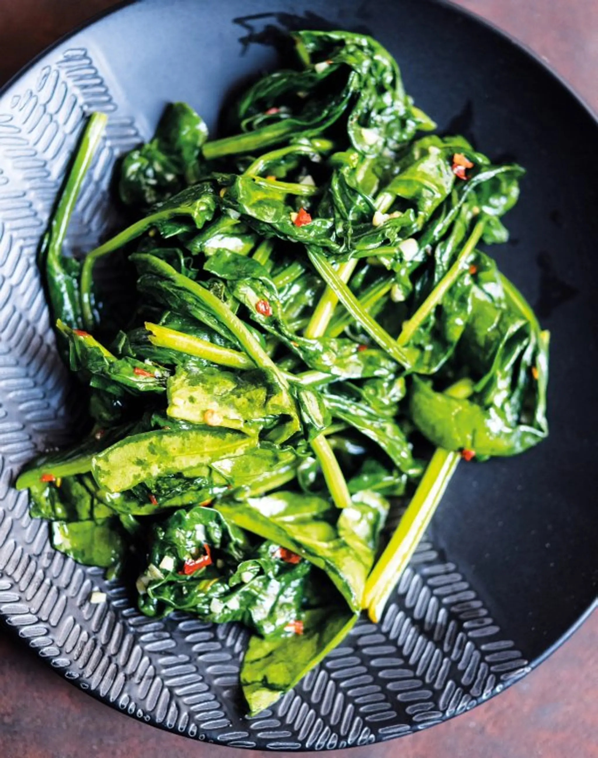 Thai Stir-Fried Spinach