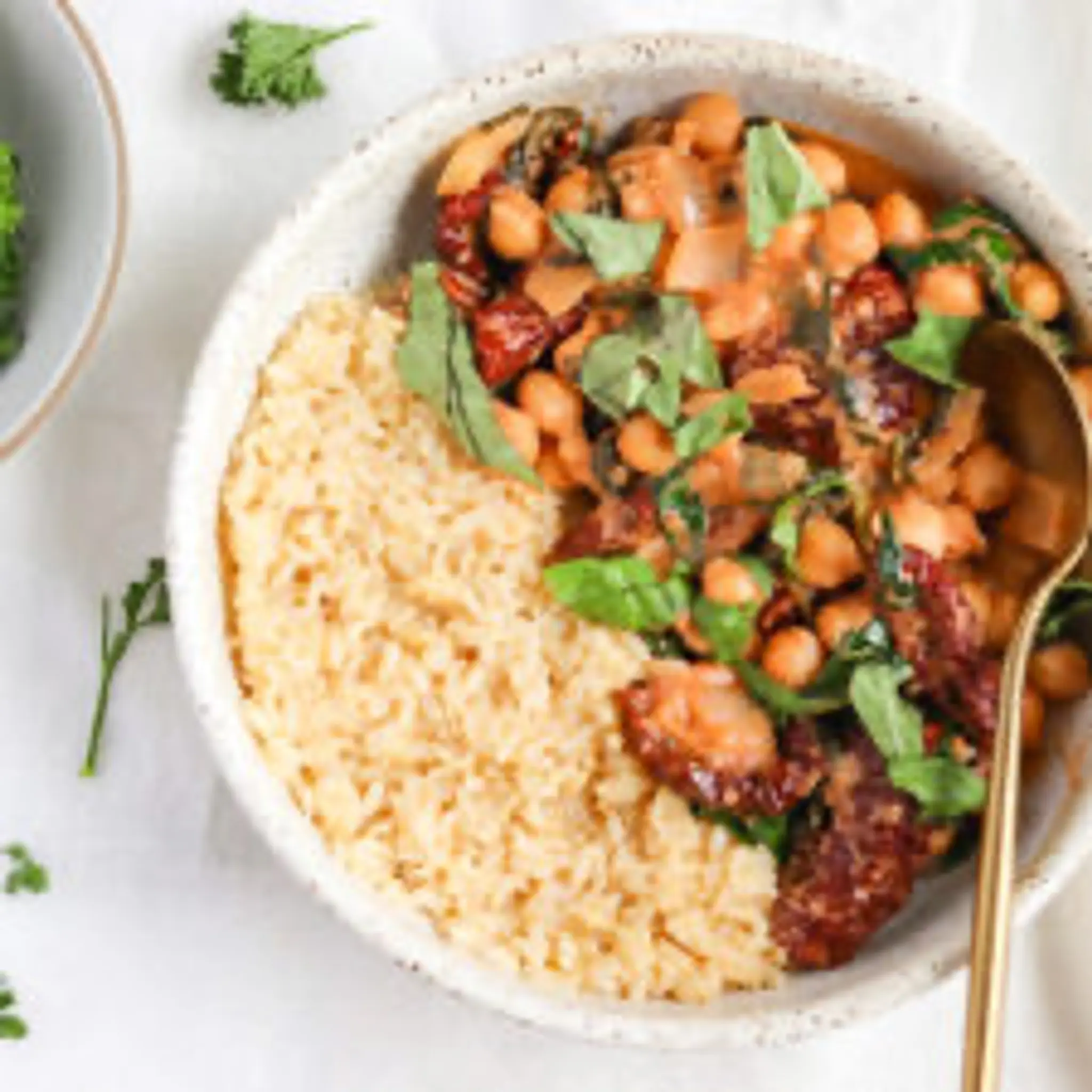 Vegan Tuscan Chickpeas