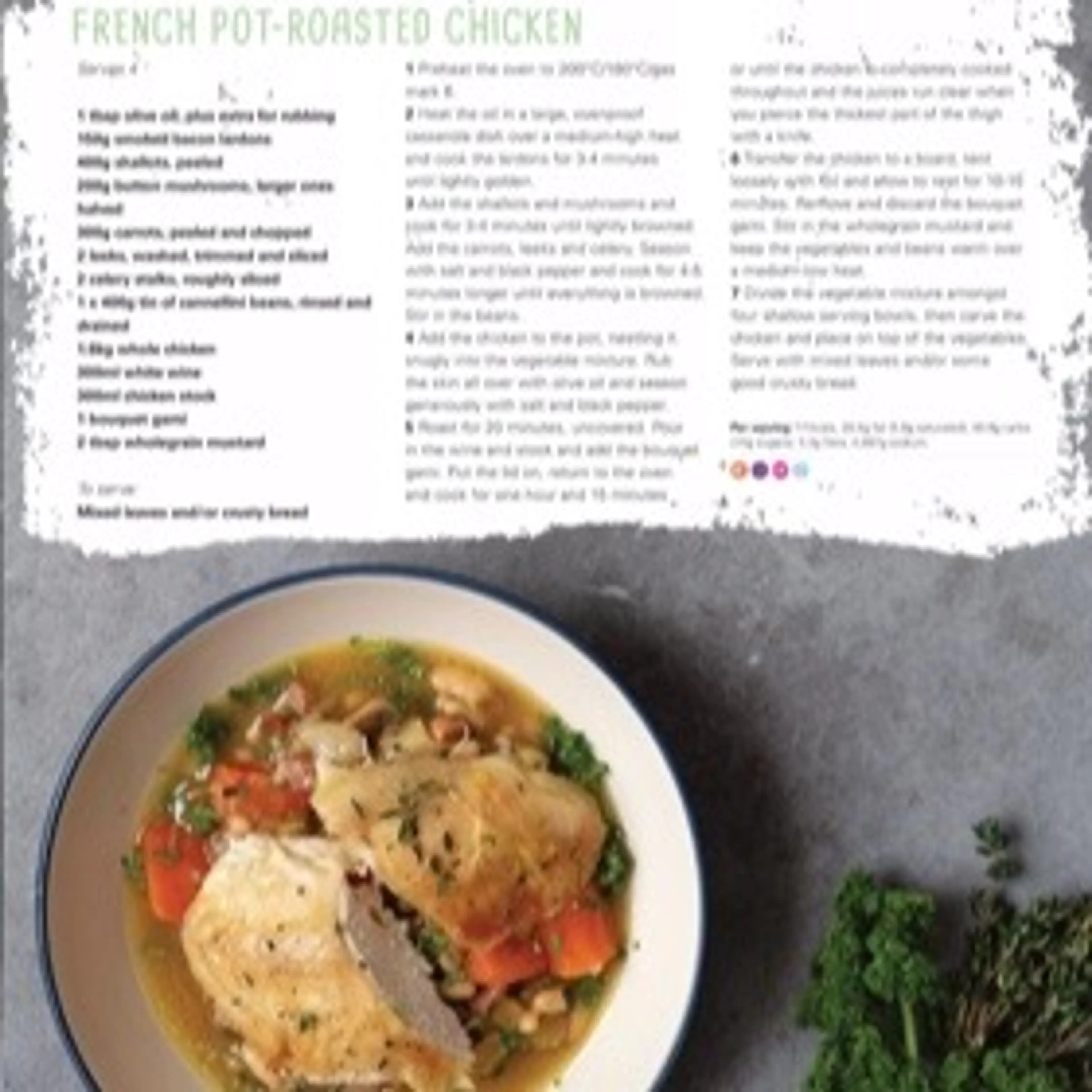 FRENCH POT-ROASTED CHICKEN