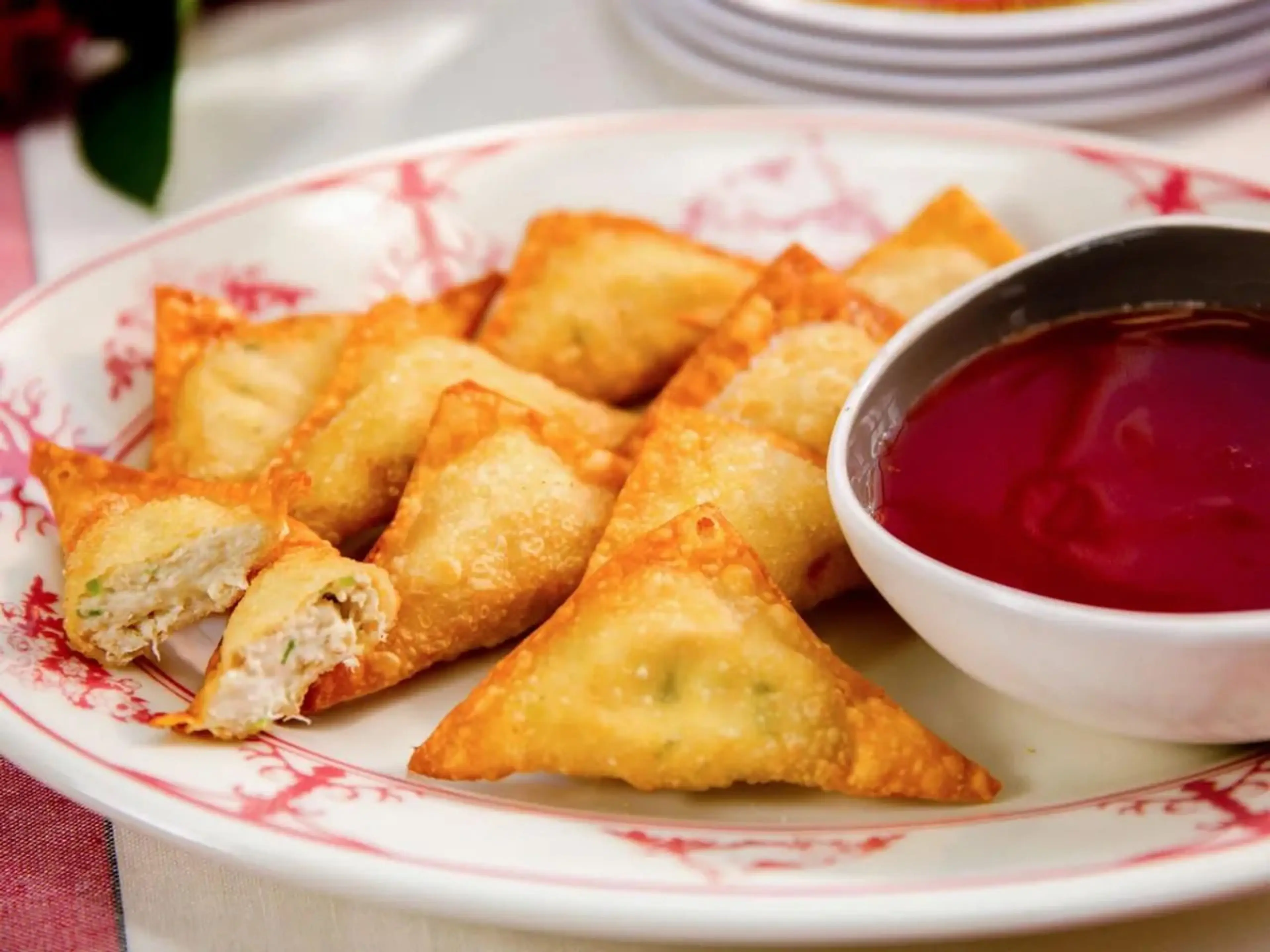 Crab Rangoon’s/ Sweet Sour Sauce