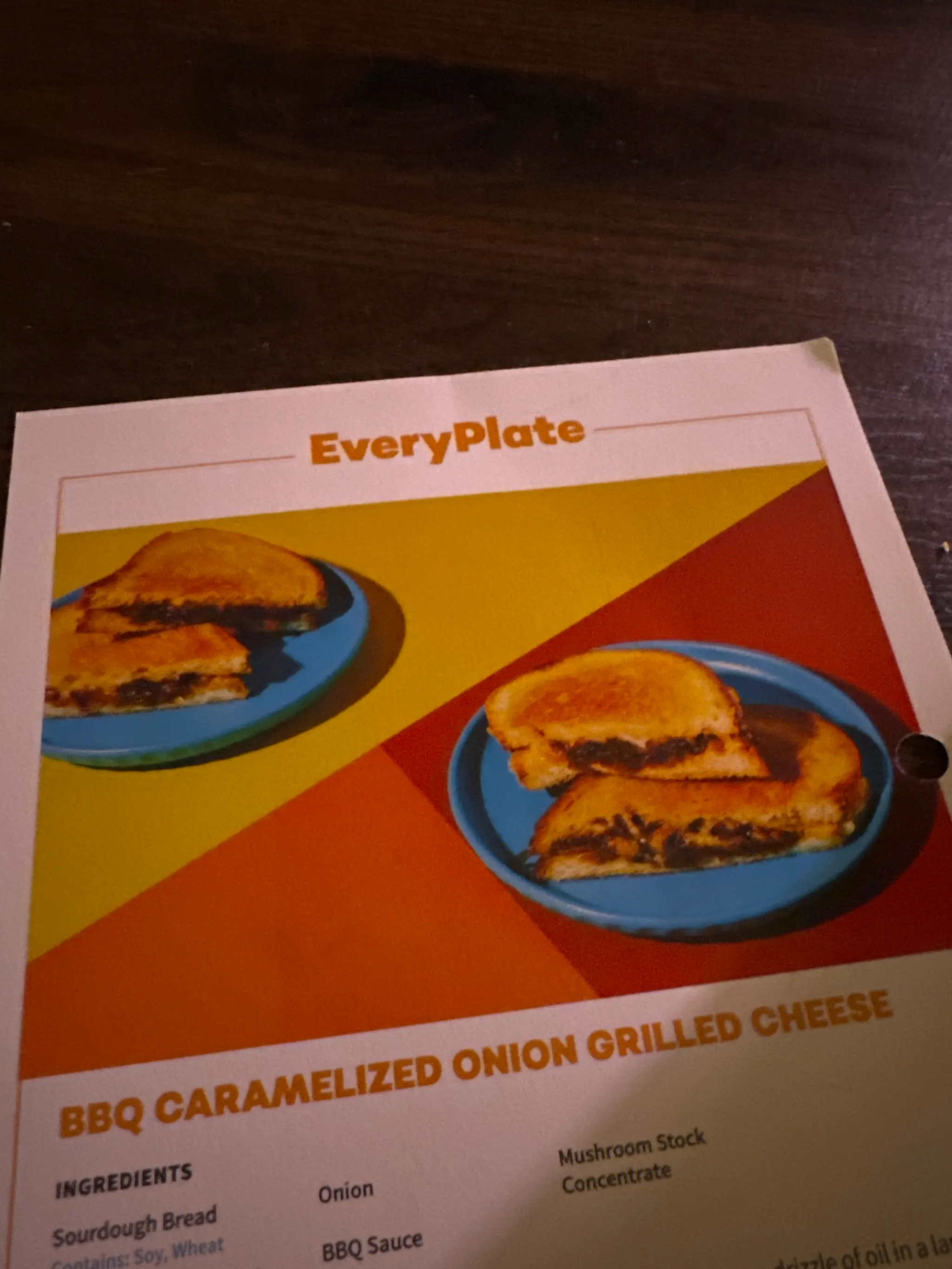 BBQ CARAMELIZED ONION GRILLED CHEESE