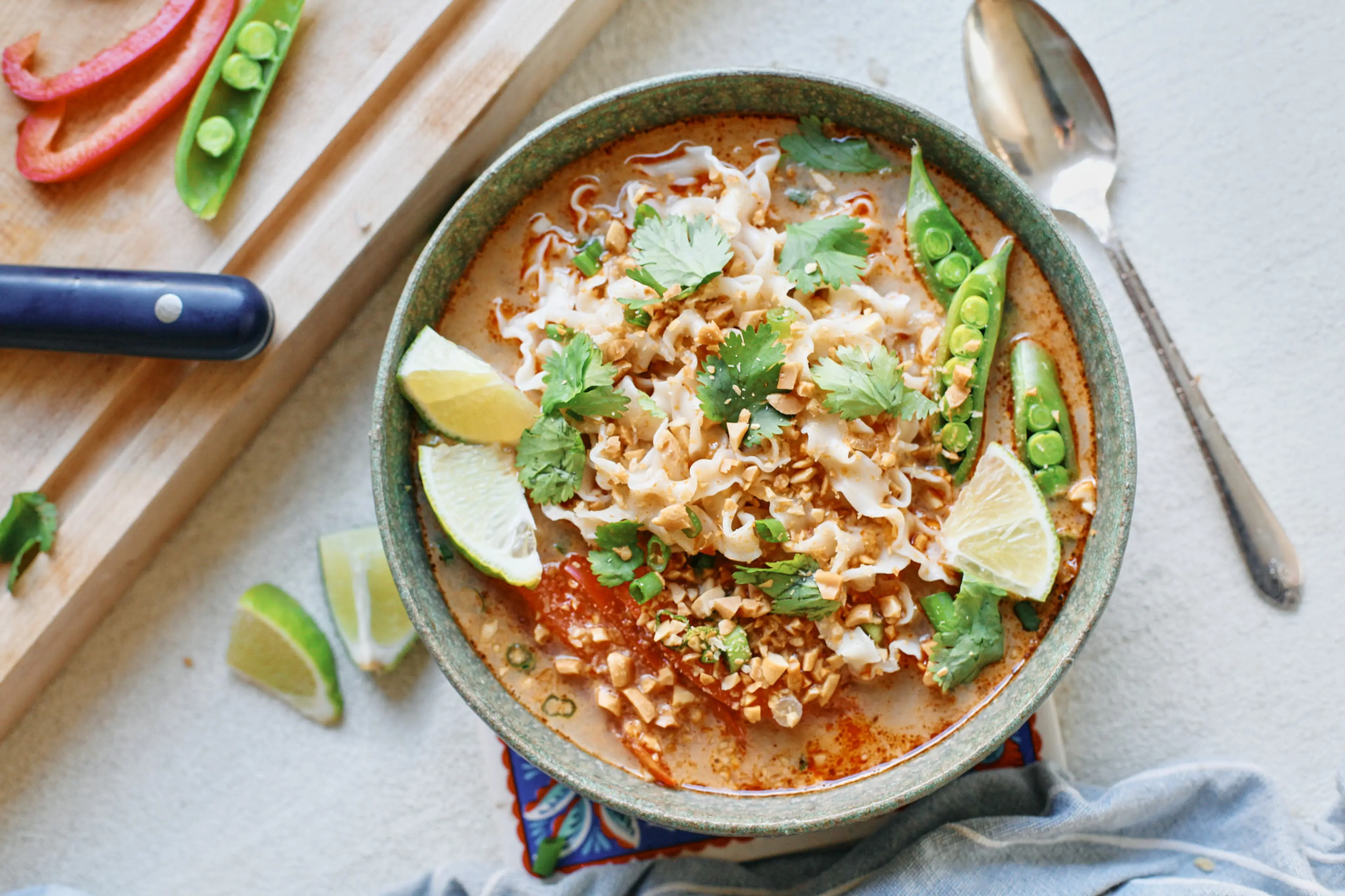 Coconut Curry Ramen Soup