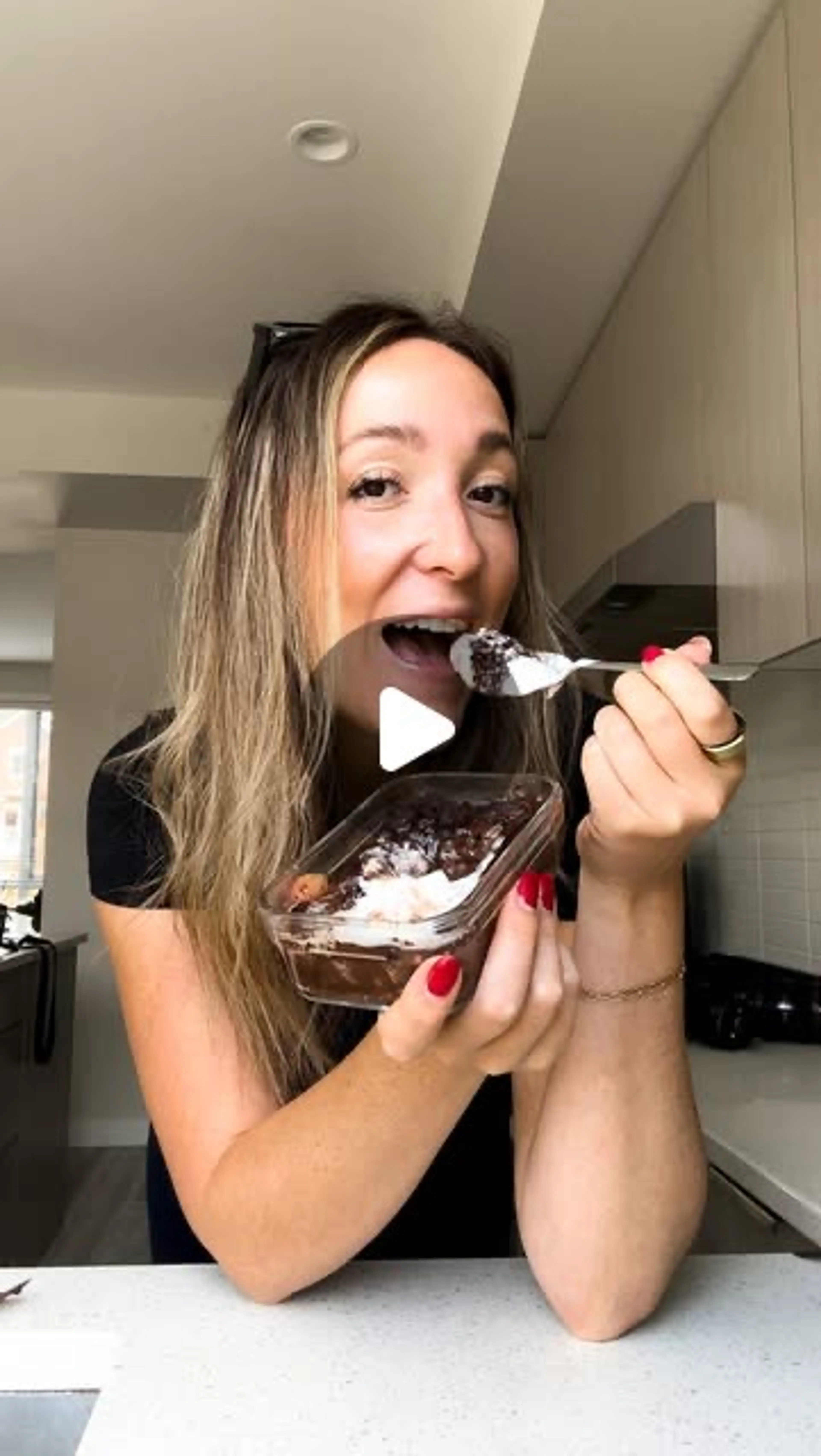 Cottage Cheese Lava Cake