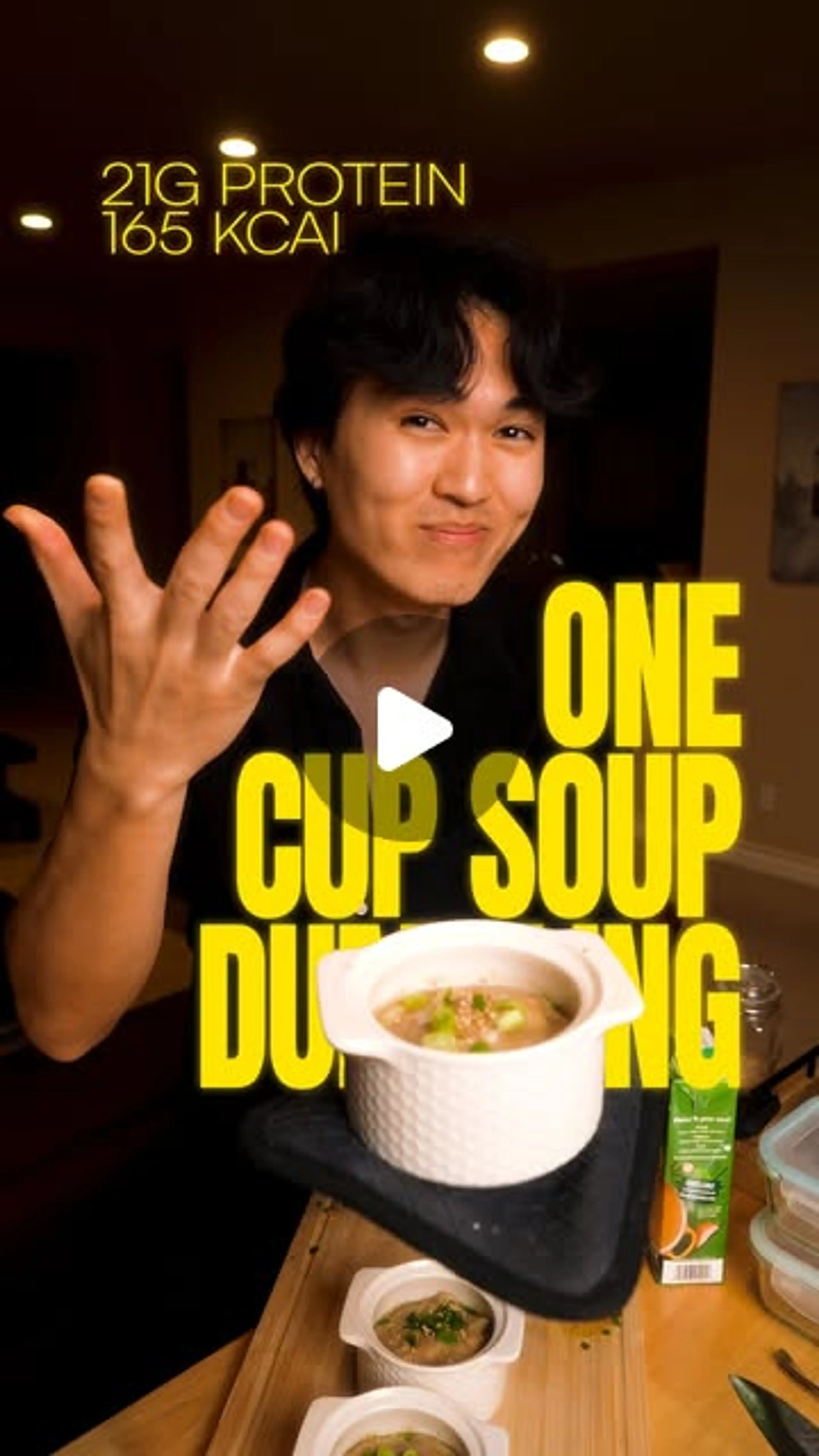 One Cup Soup Dumplings