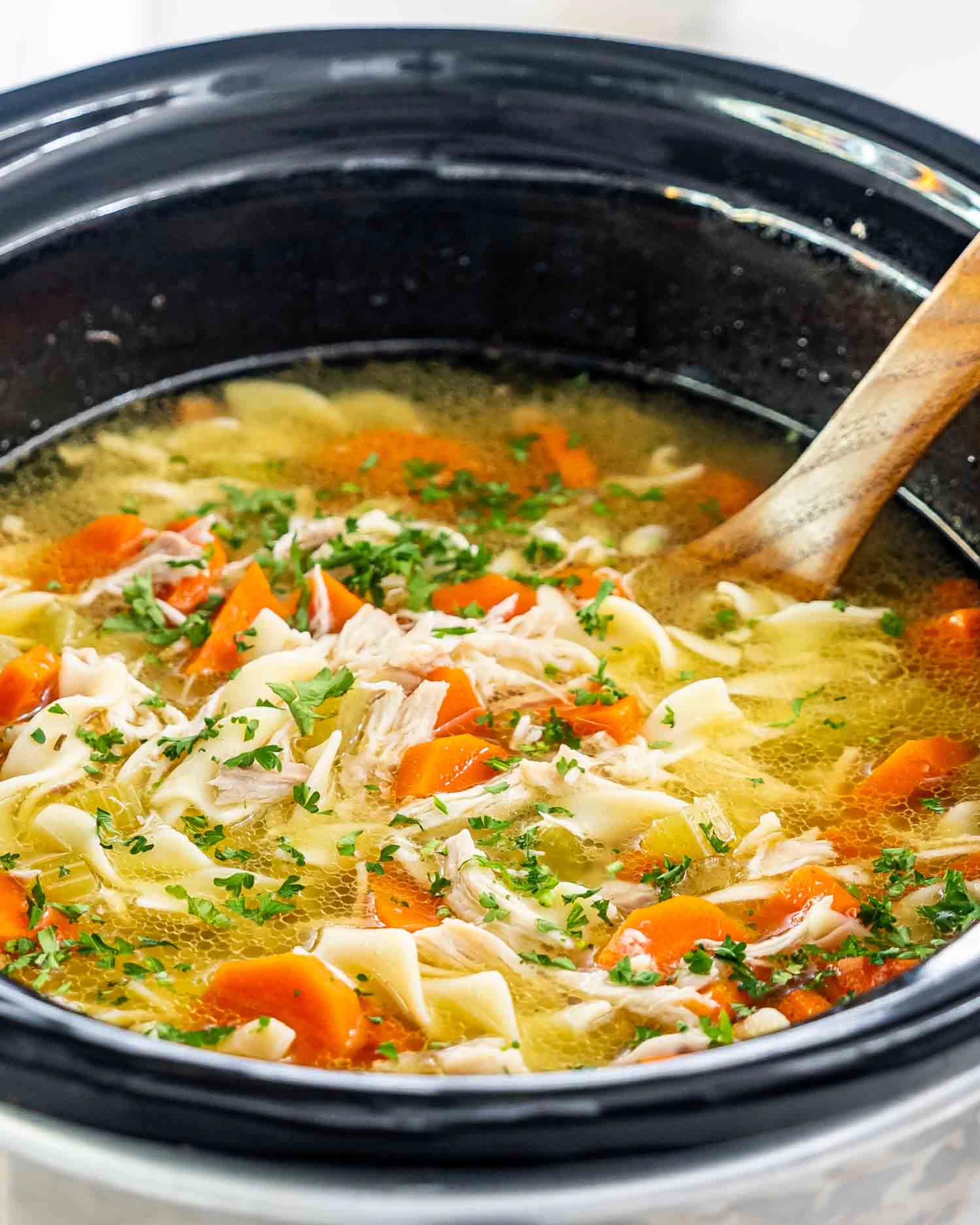 Crockpot Chicken Noodle Soup