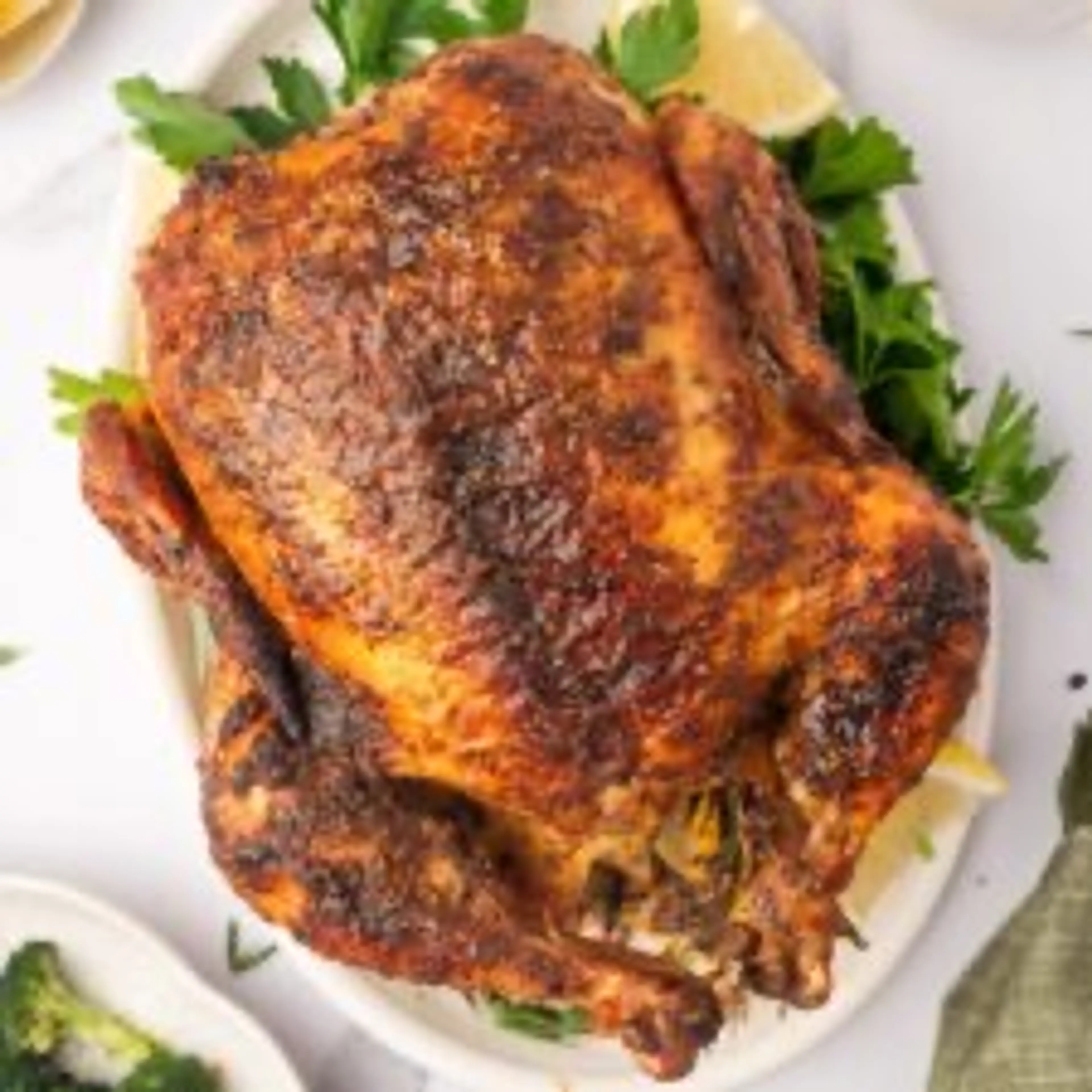 Best Damn Oven Roasted Whole Chicken