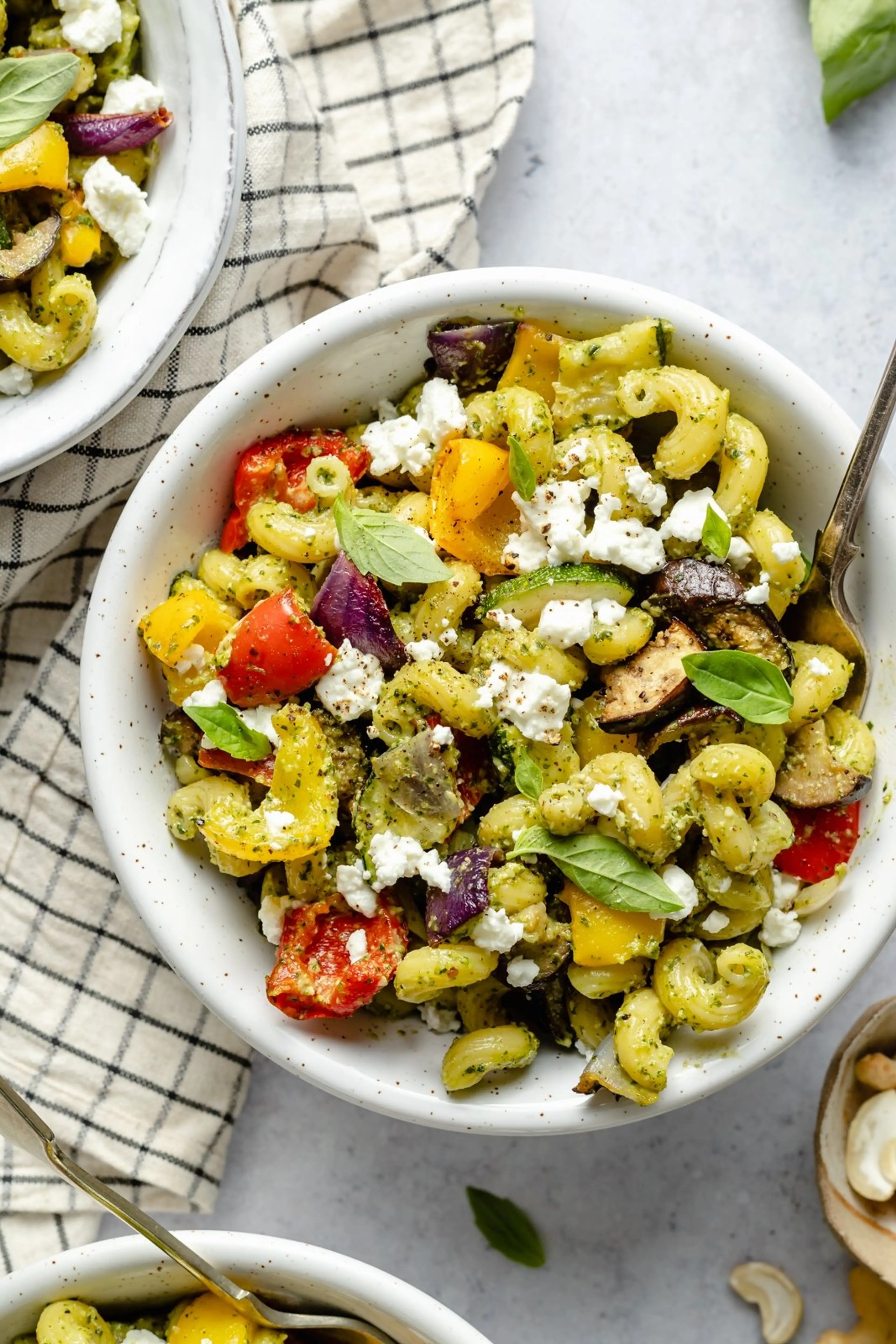 Roasted Rainbow Vegetable Pasta