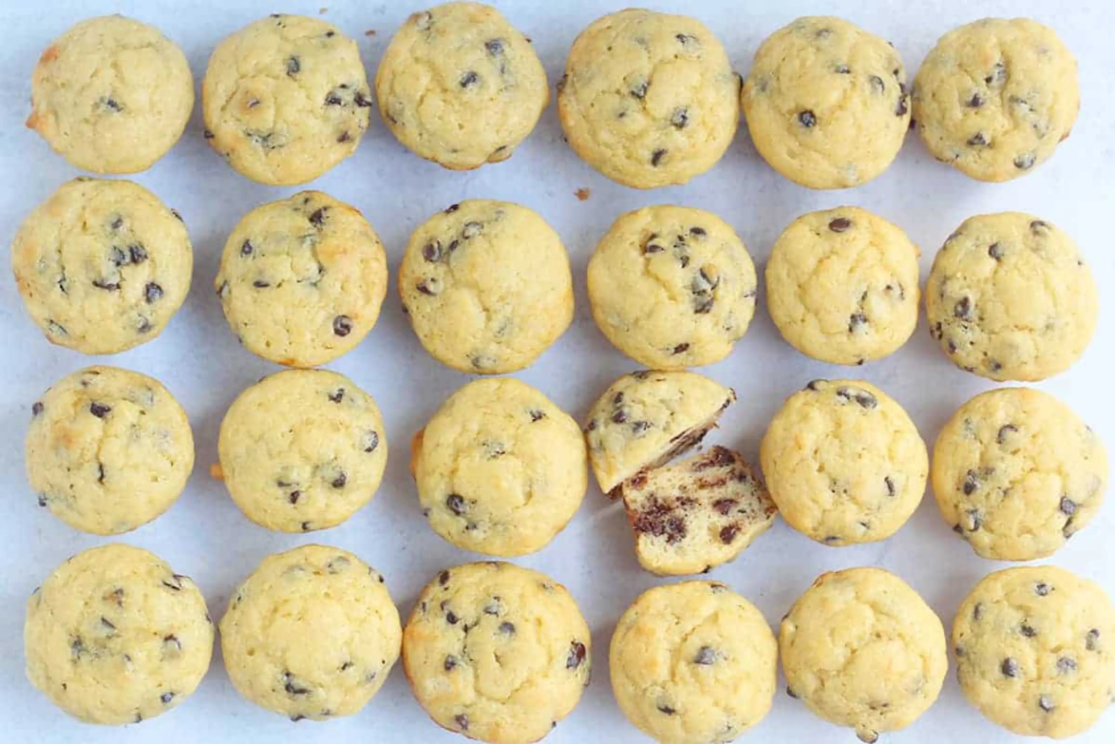 Chocolate Chip Mini Muffins (Little Bites Copycat)