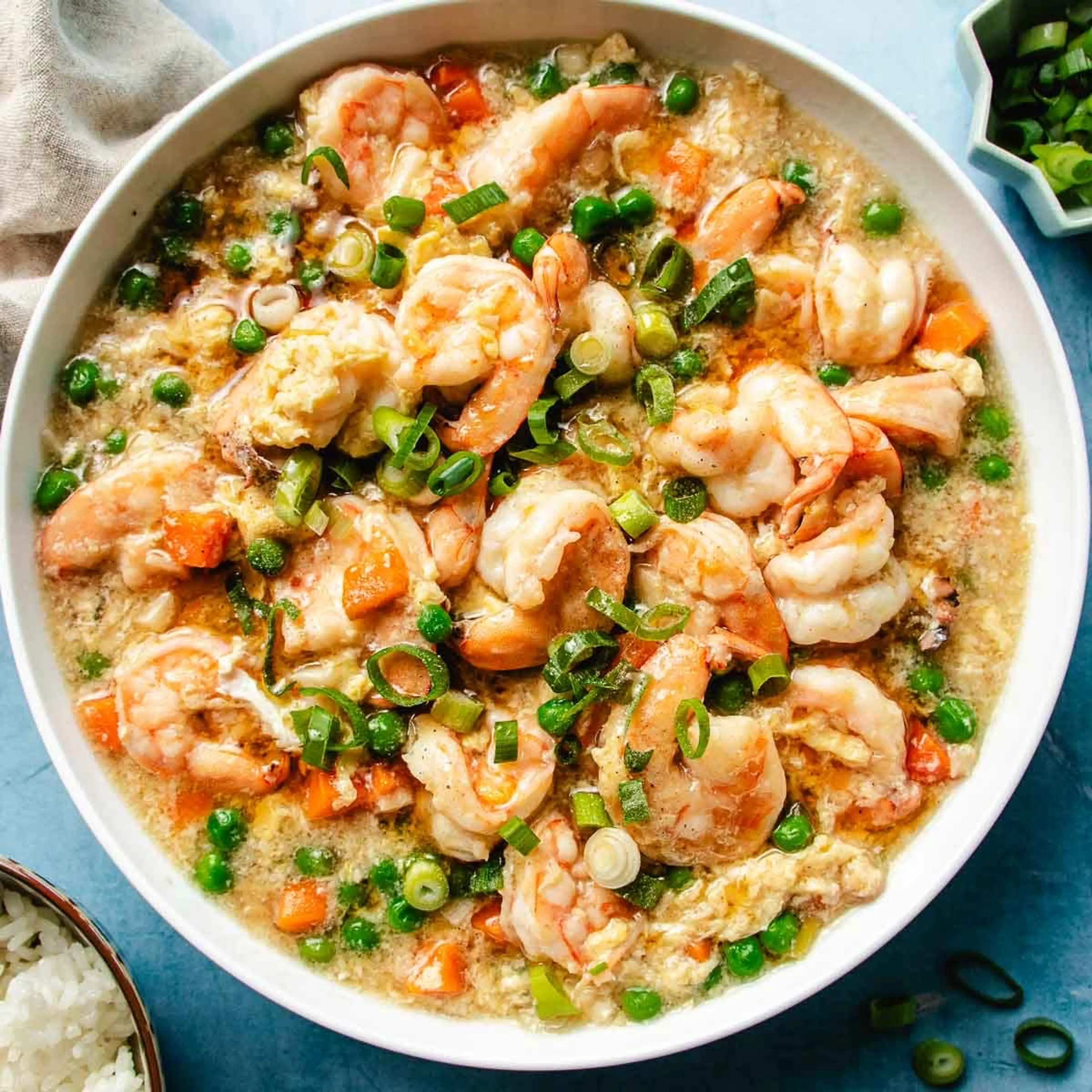 Shrimp with lobster sauce recipe