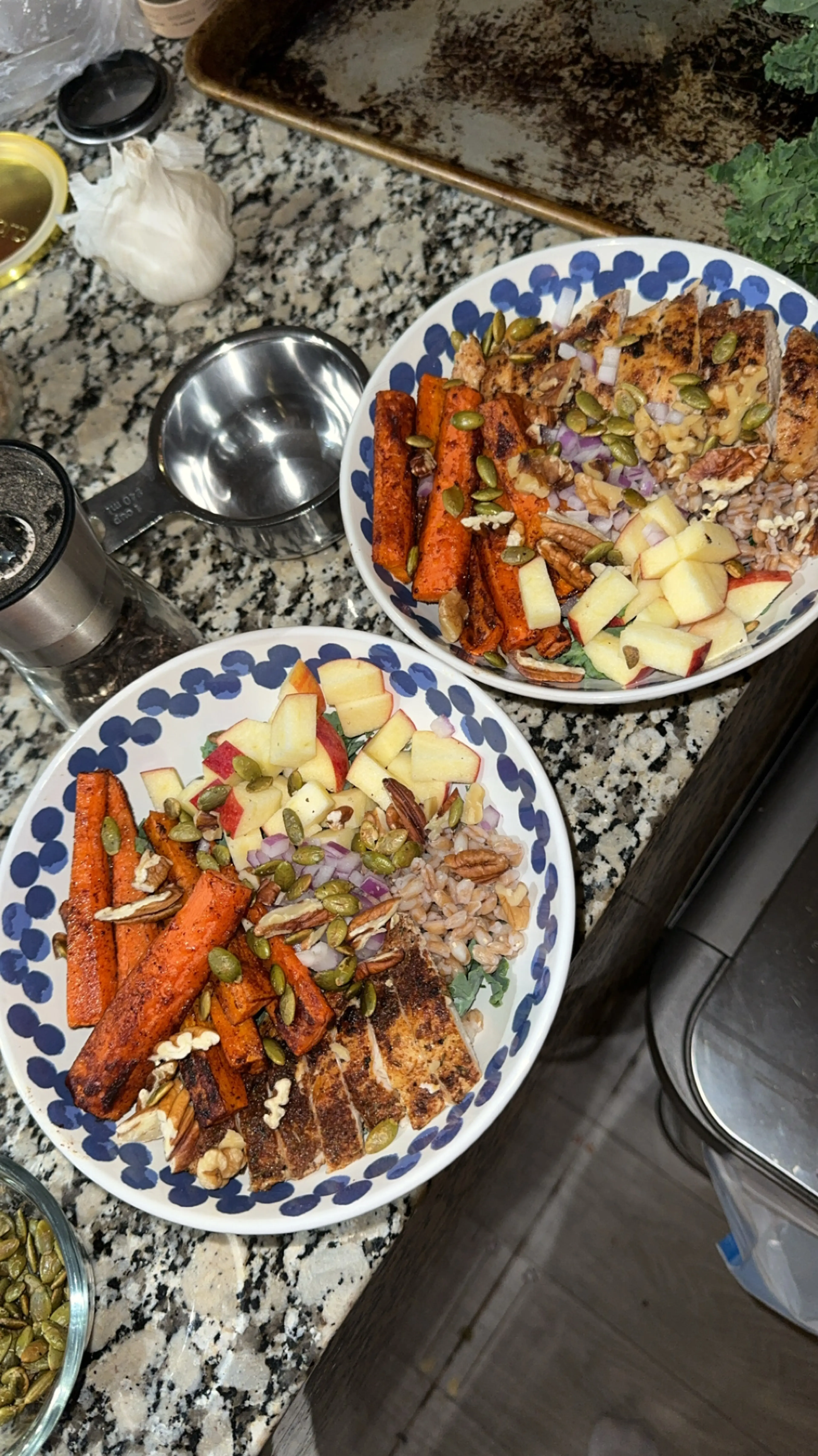 Roasted Carrot Nourish Bowl