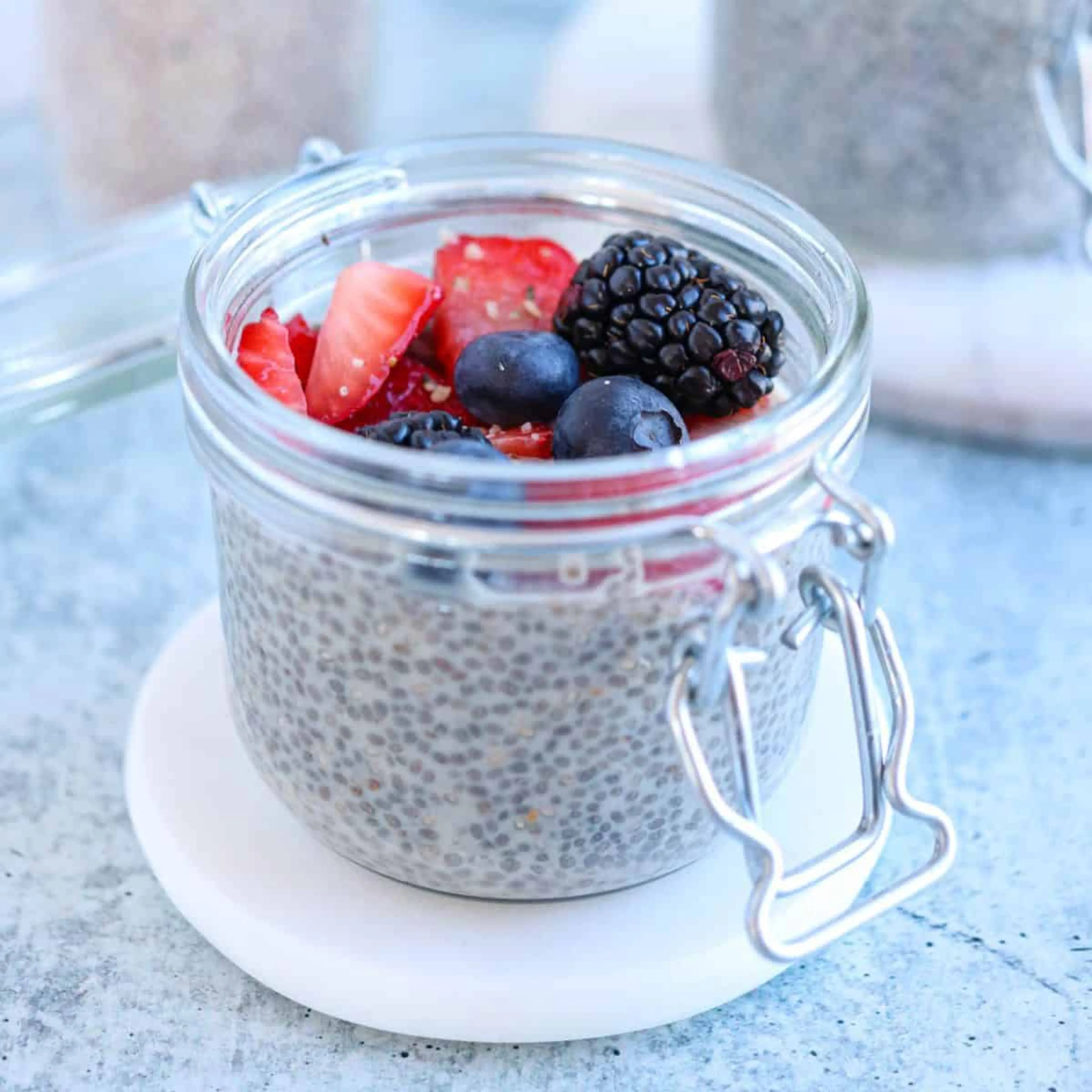 Oat Milk Chia Pudding