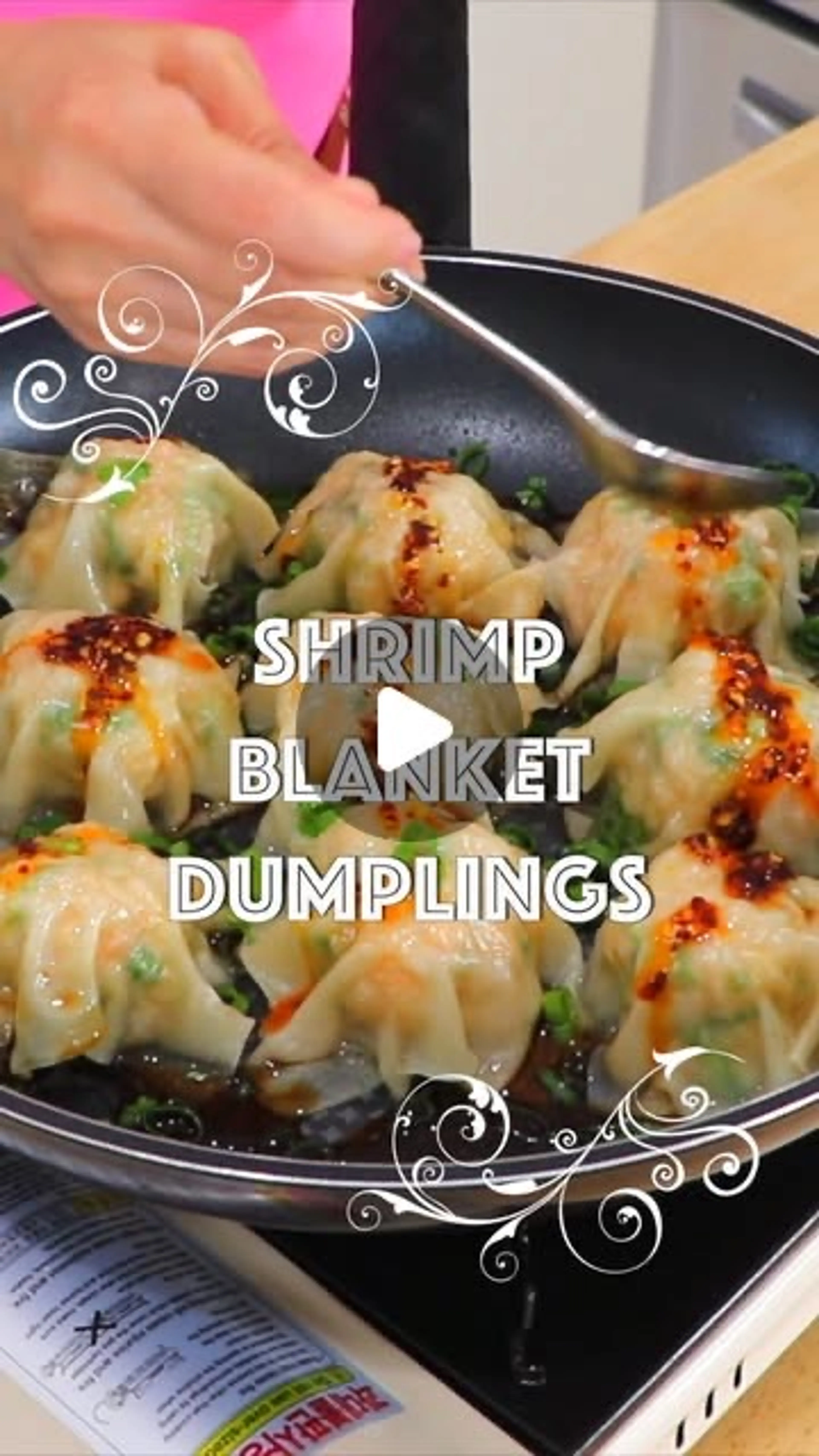 12-min Shrimp Blanket Dumplings | No Folding Required
