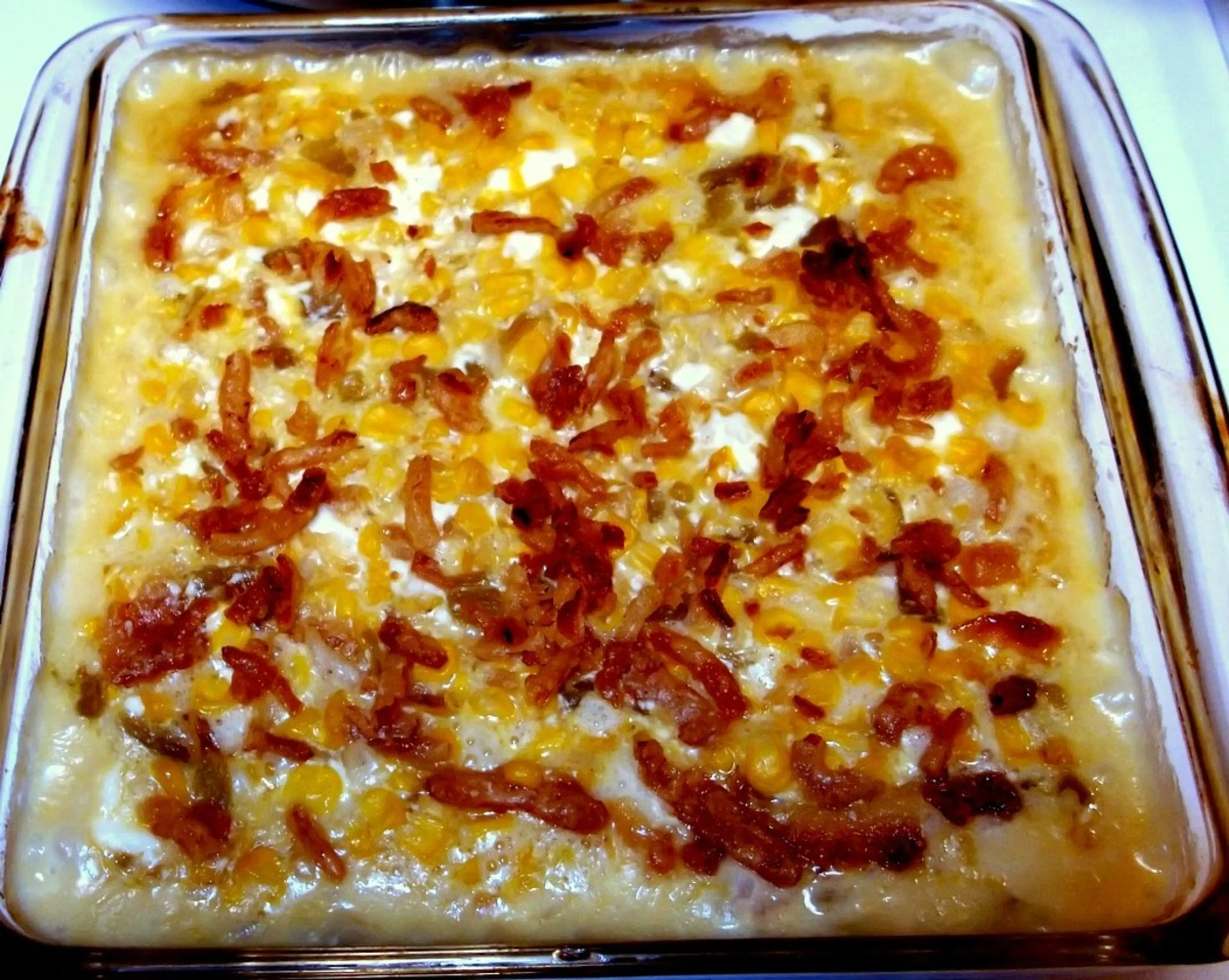 Cream Cheese Corn Casserole