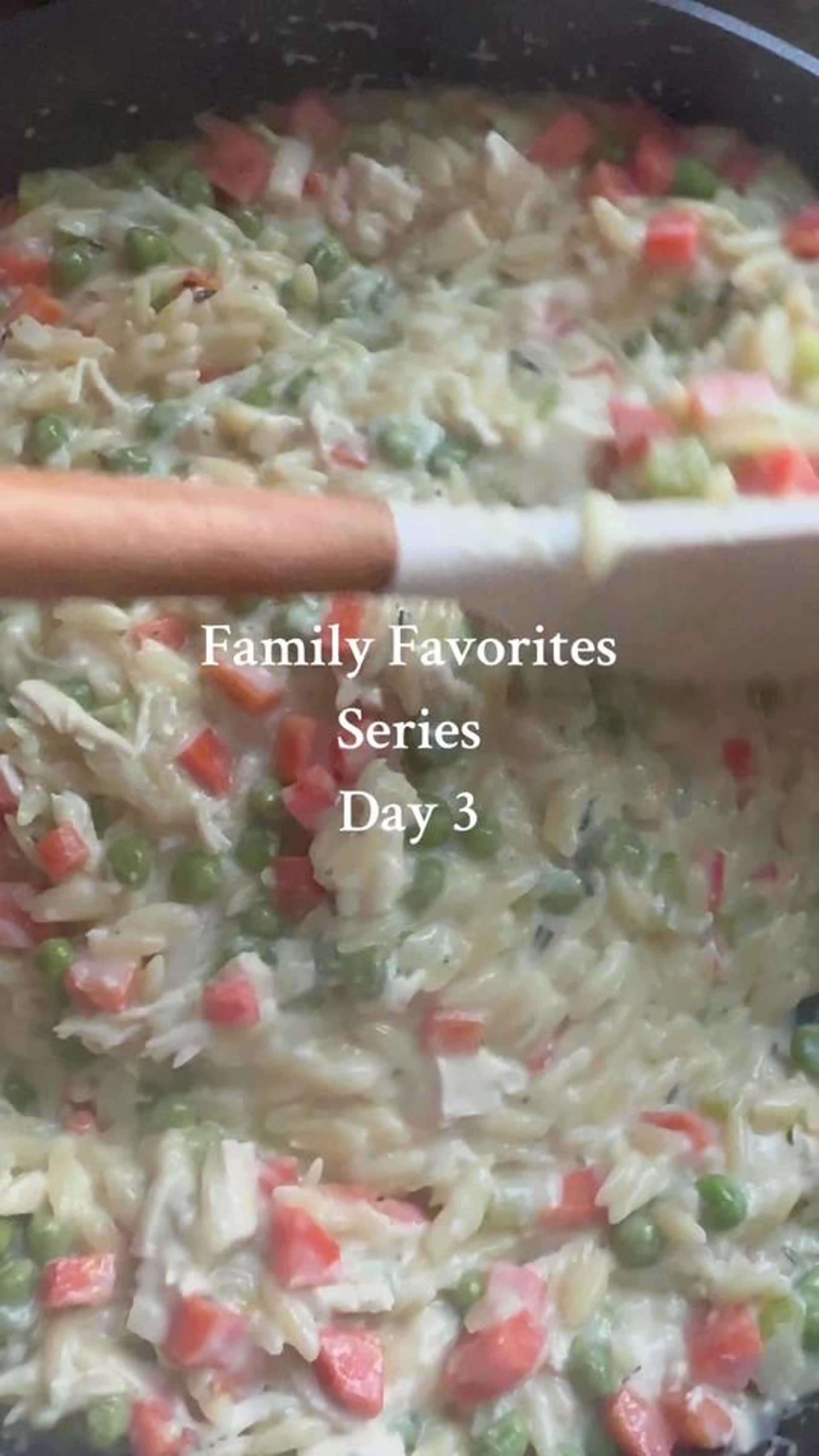 Chicken Pot Pie Orzo