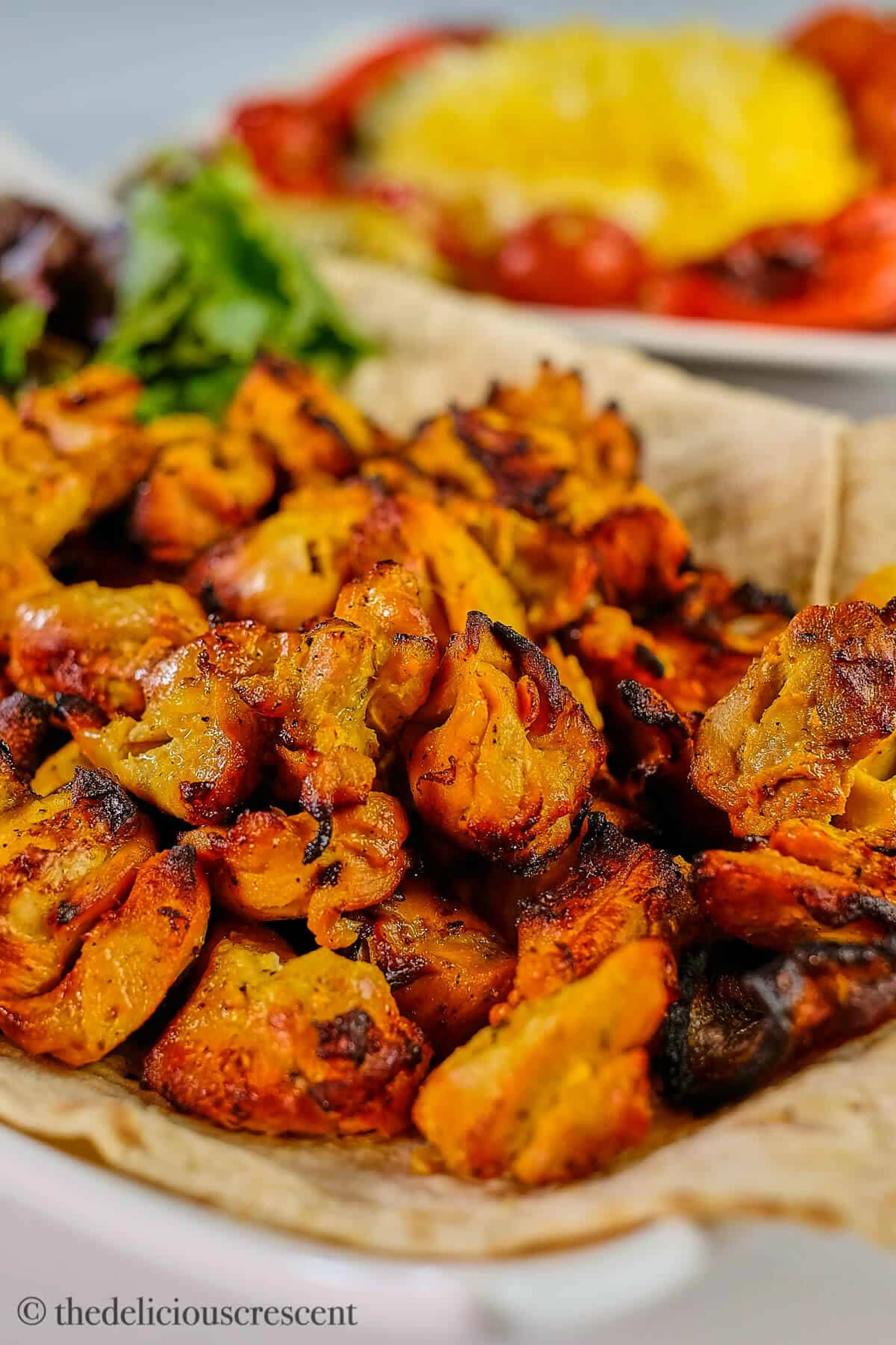 Persian Chicken Joojeh Kabob