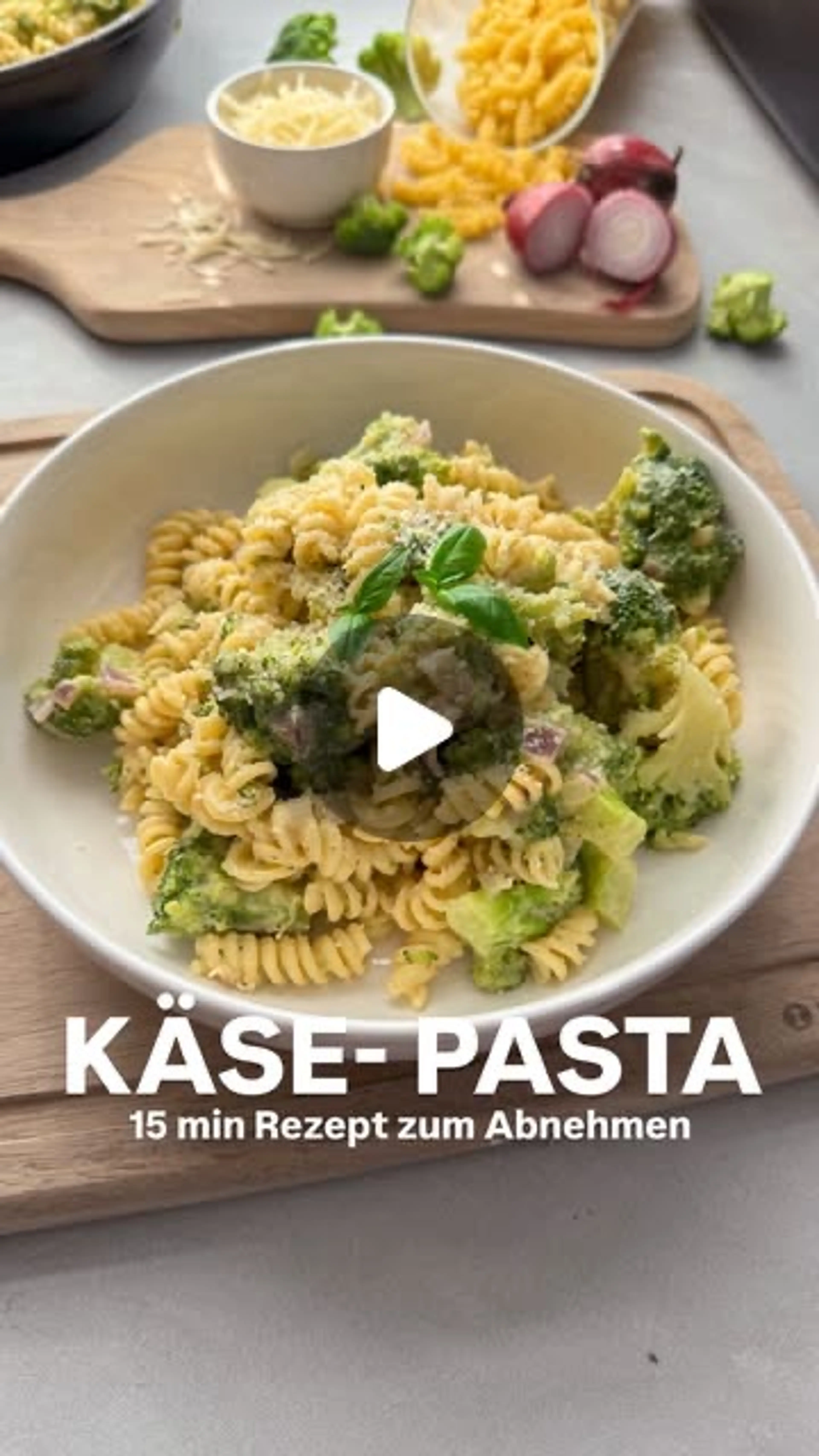 Käse Pasta Pfanne