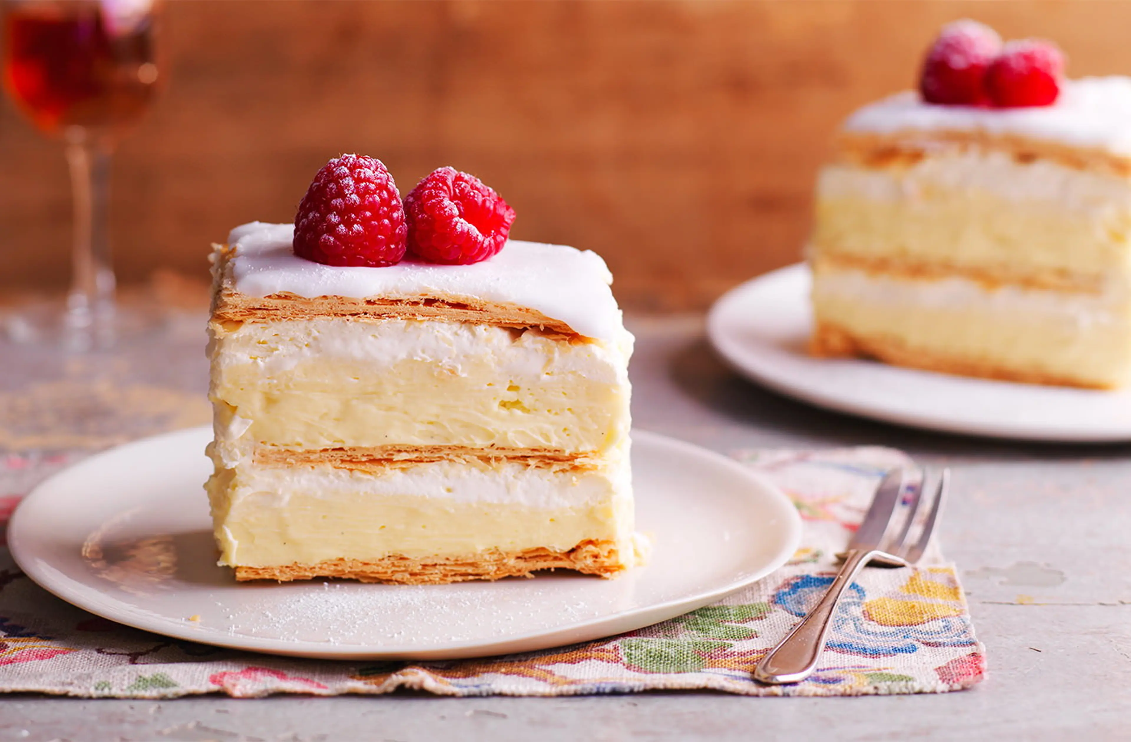 Raspberry Custard | Desserts | Umami