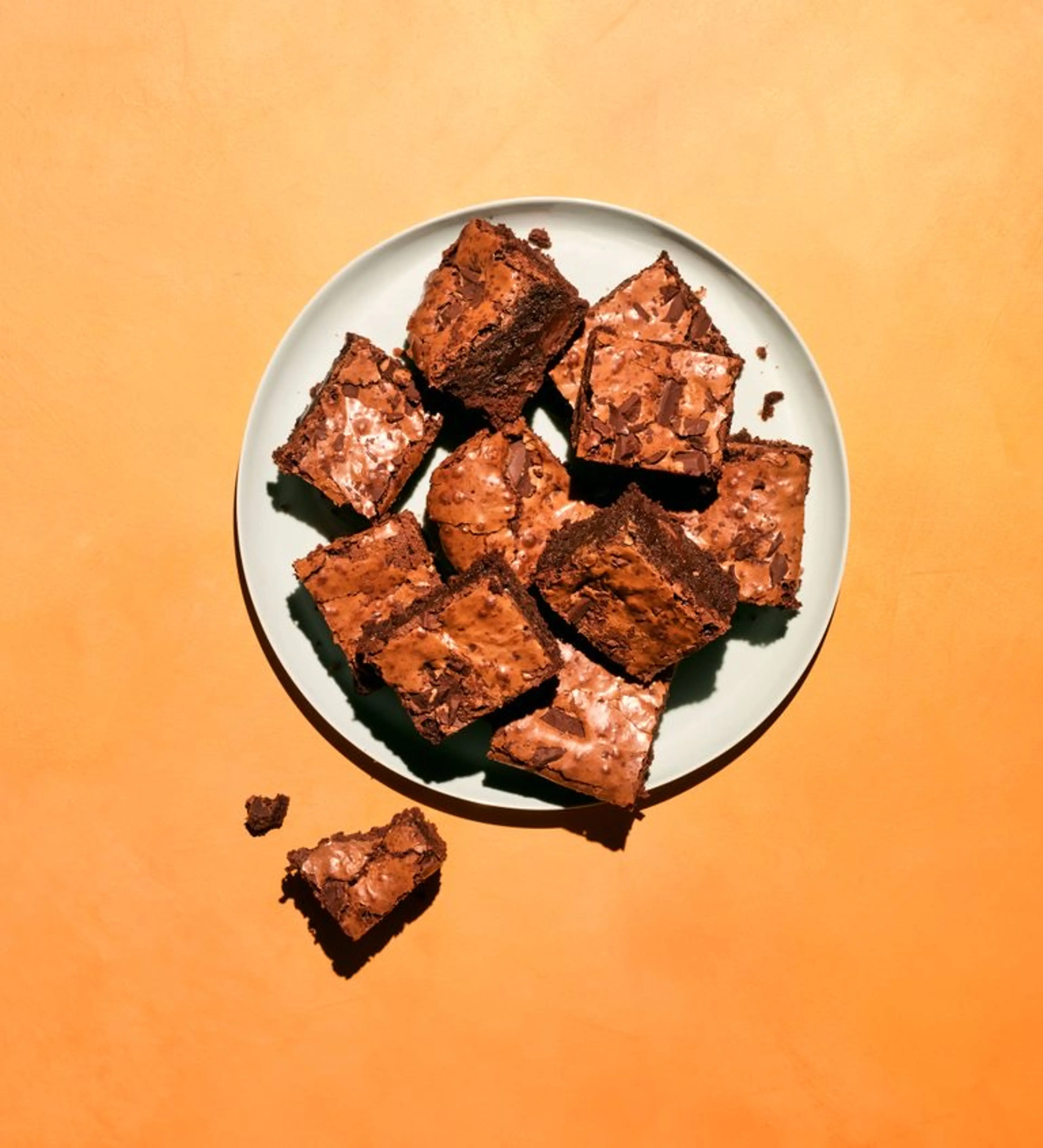 Chocolate orange brownies