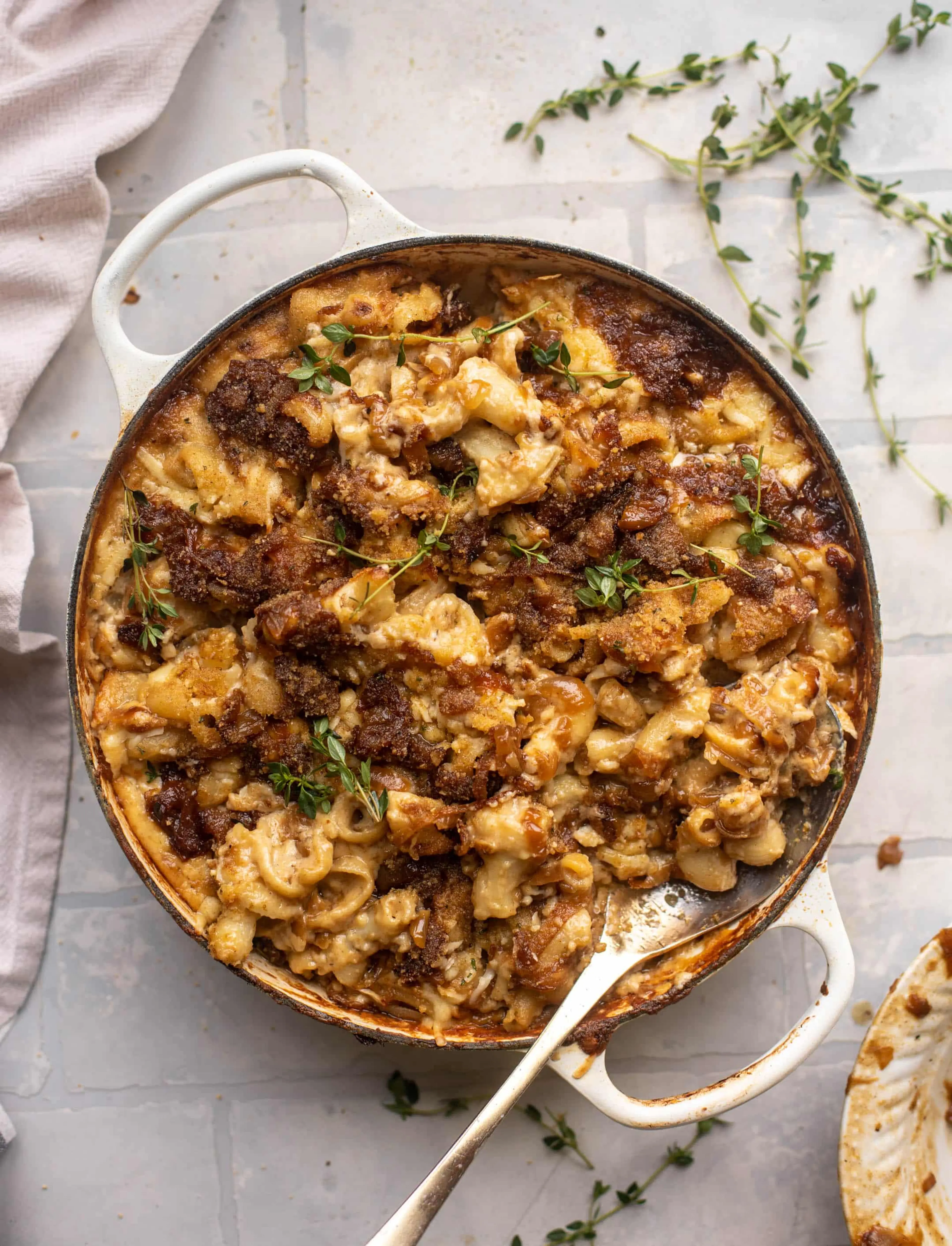 French Onion Mac and Cheese