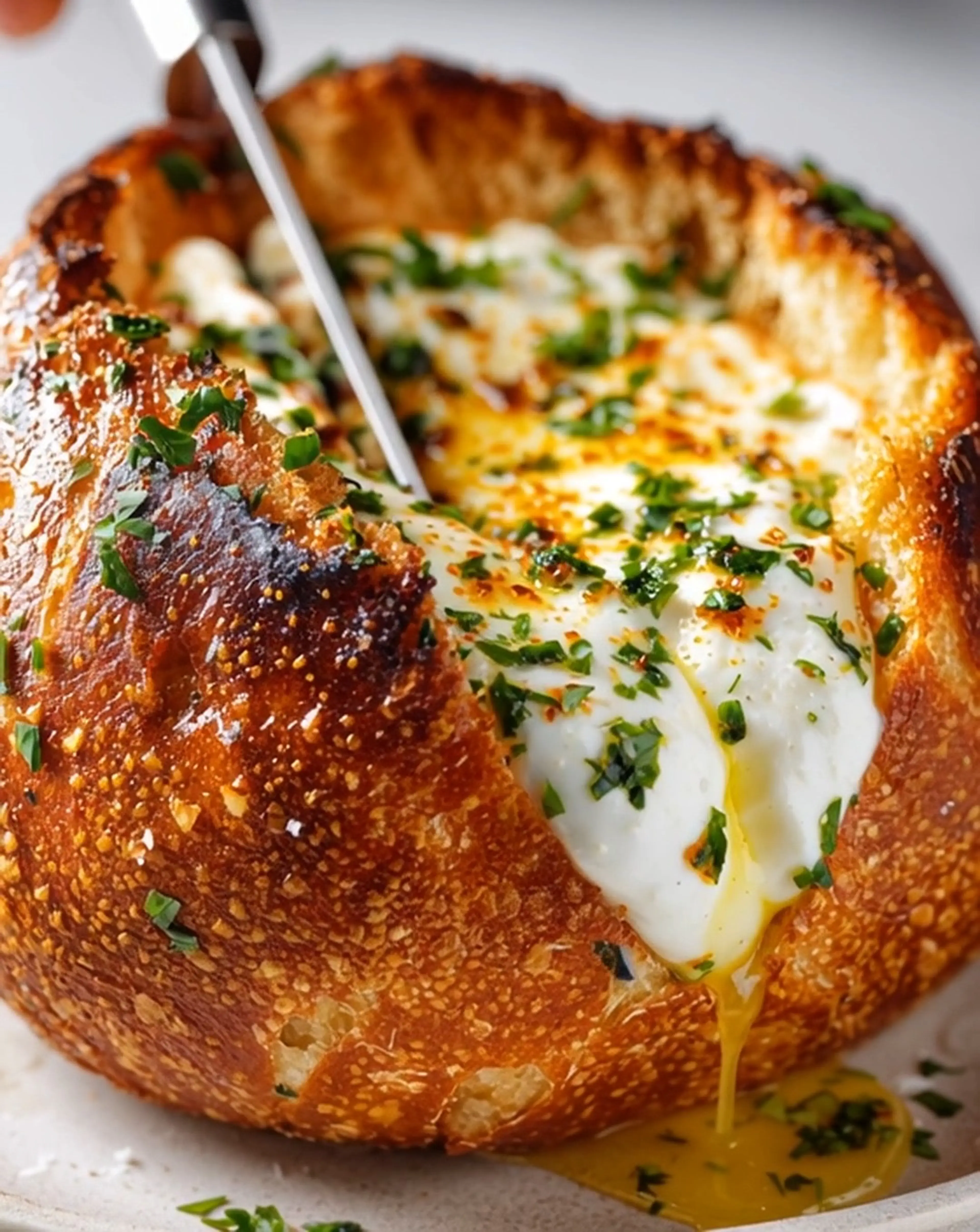 Sourdough Creamy Burrata & Truffle
