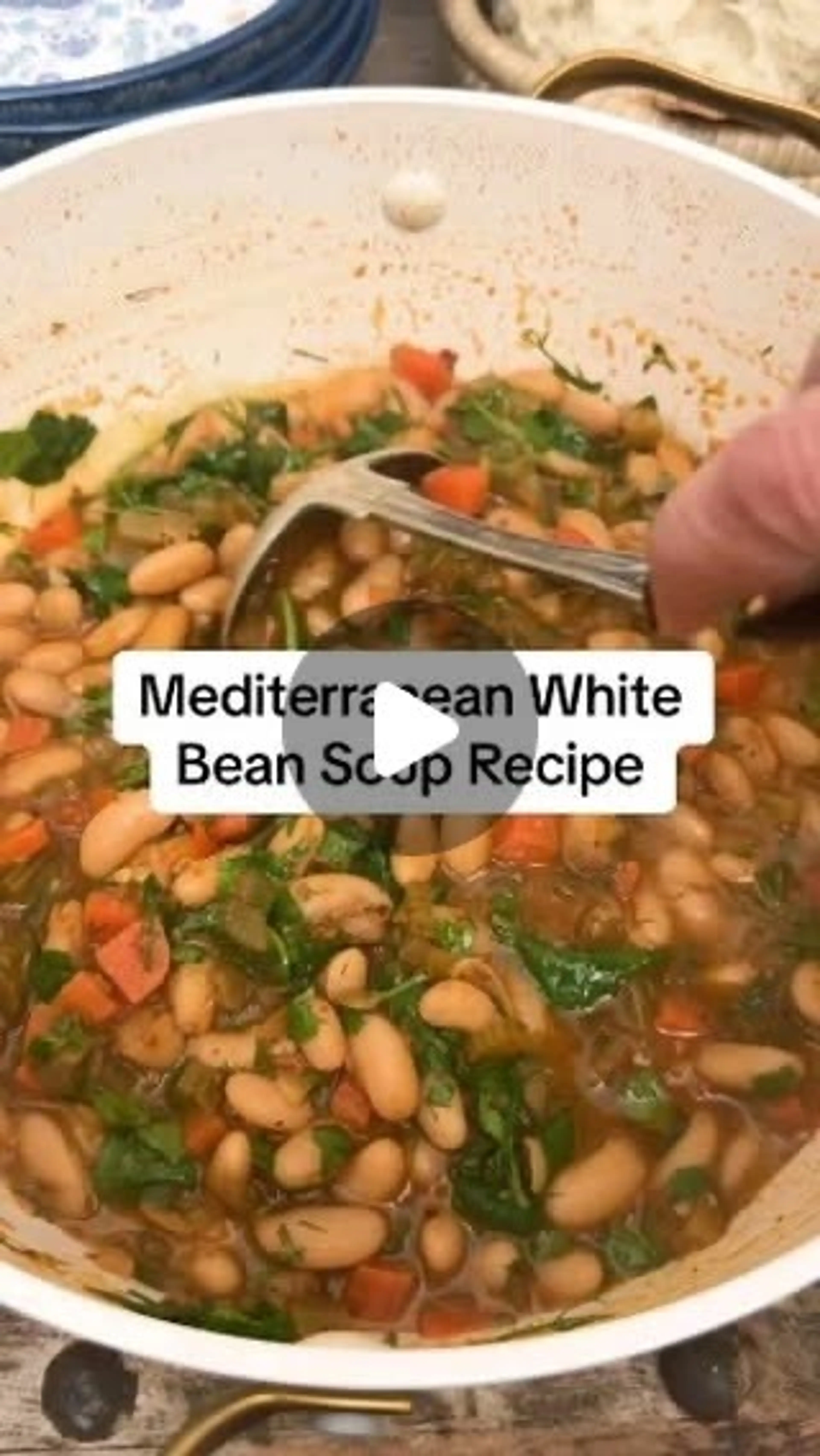 Mediterranean White Bean Soup Recipe