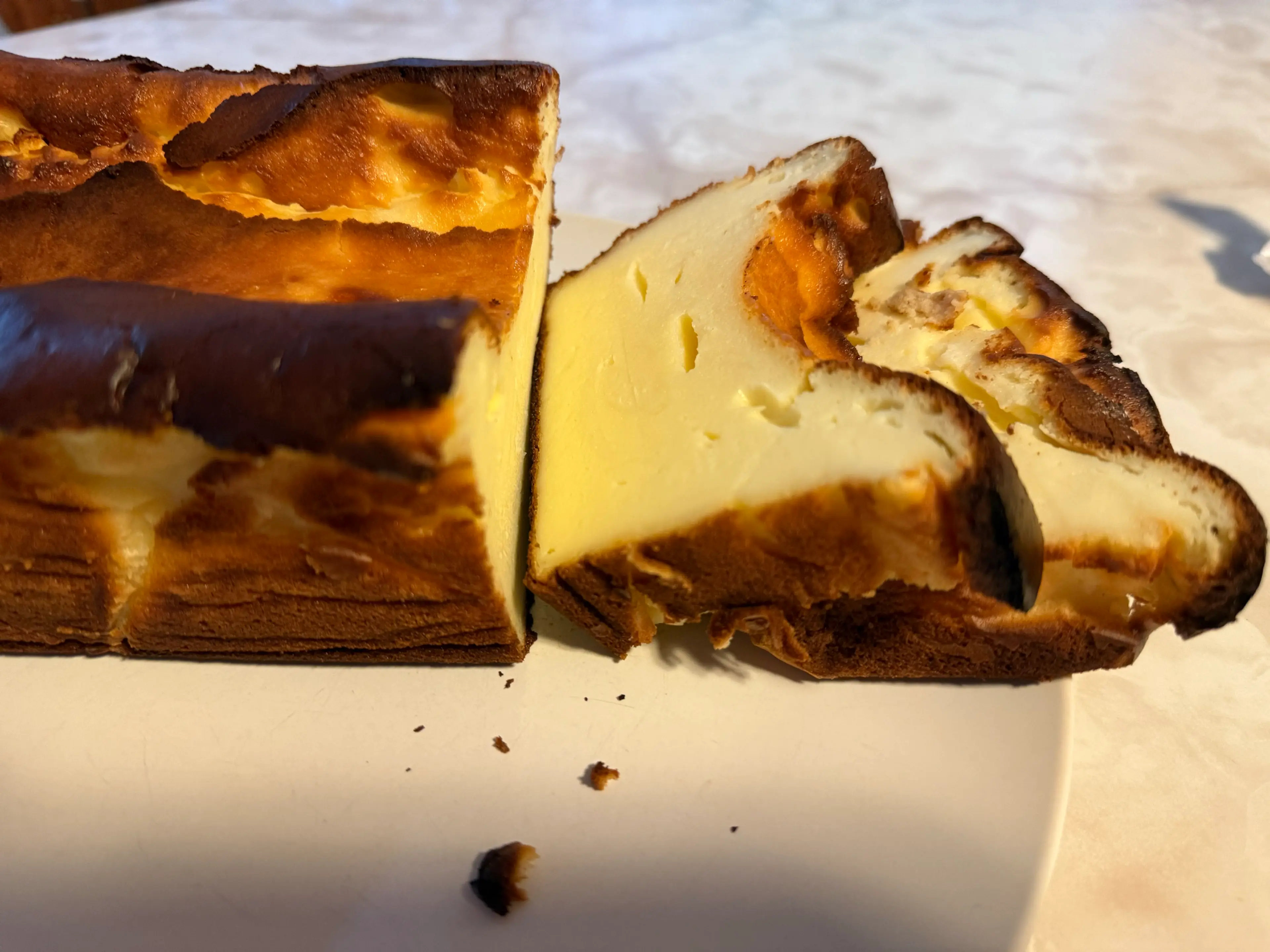 Easy Basque Cheesecake