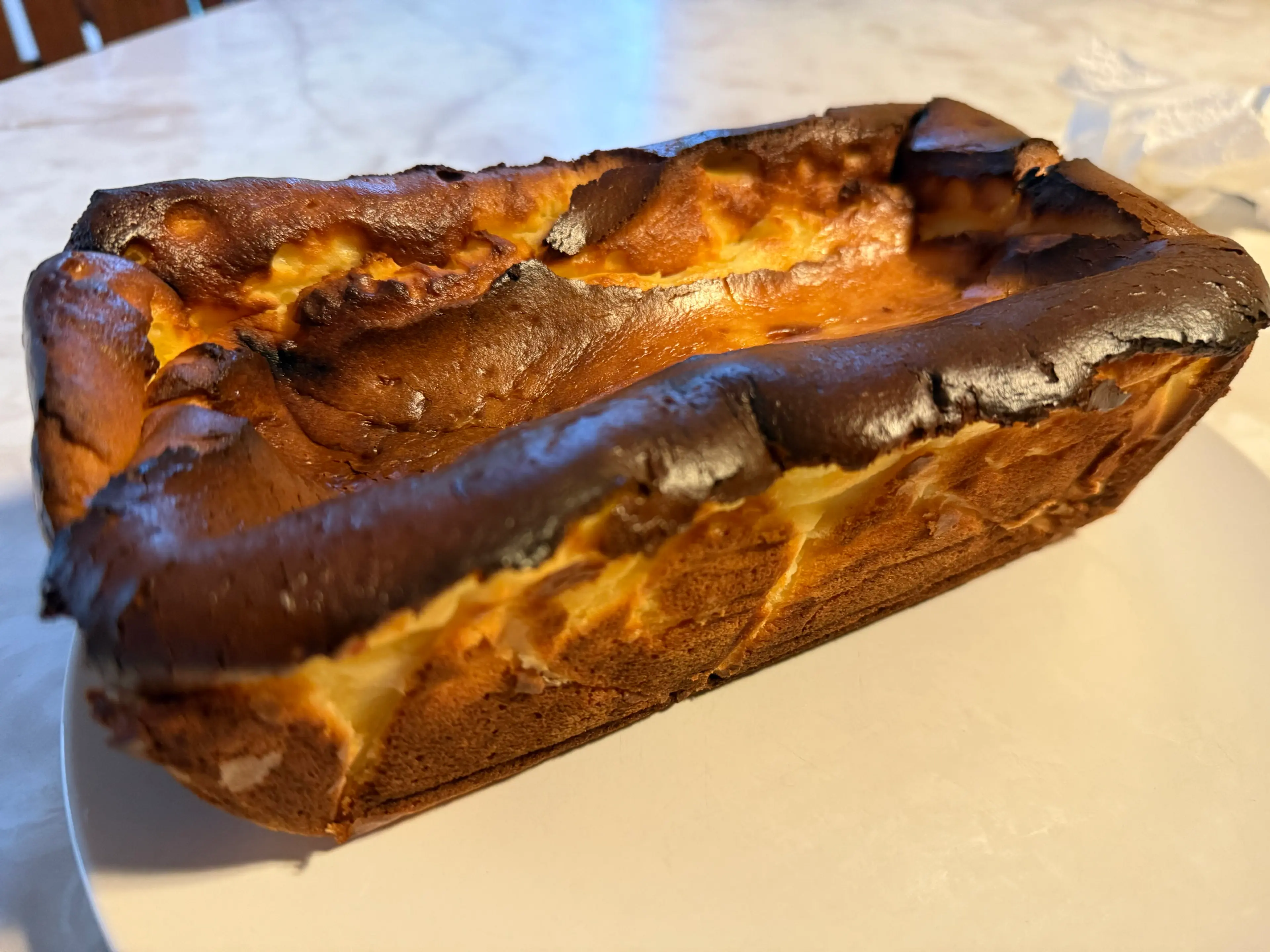 Easy Basque Cheesecake