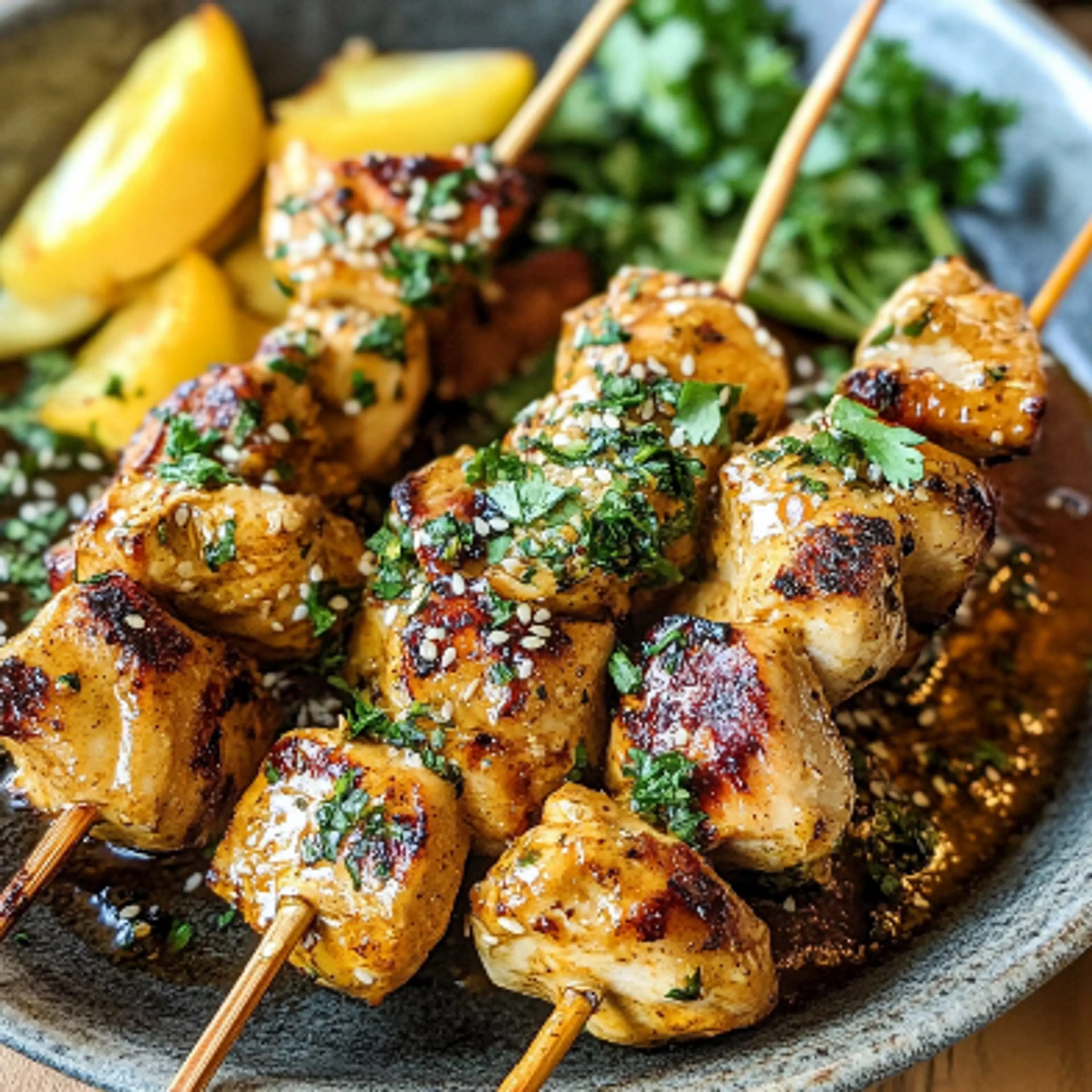Cowboy Butter Chicken Skewers
