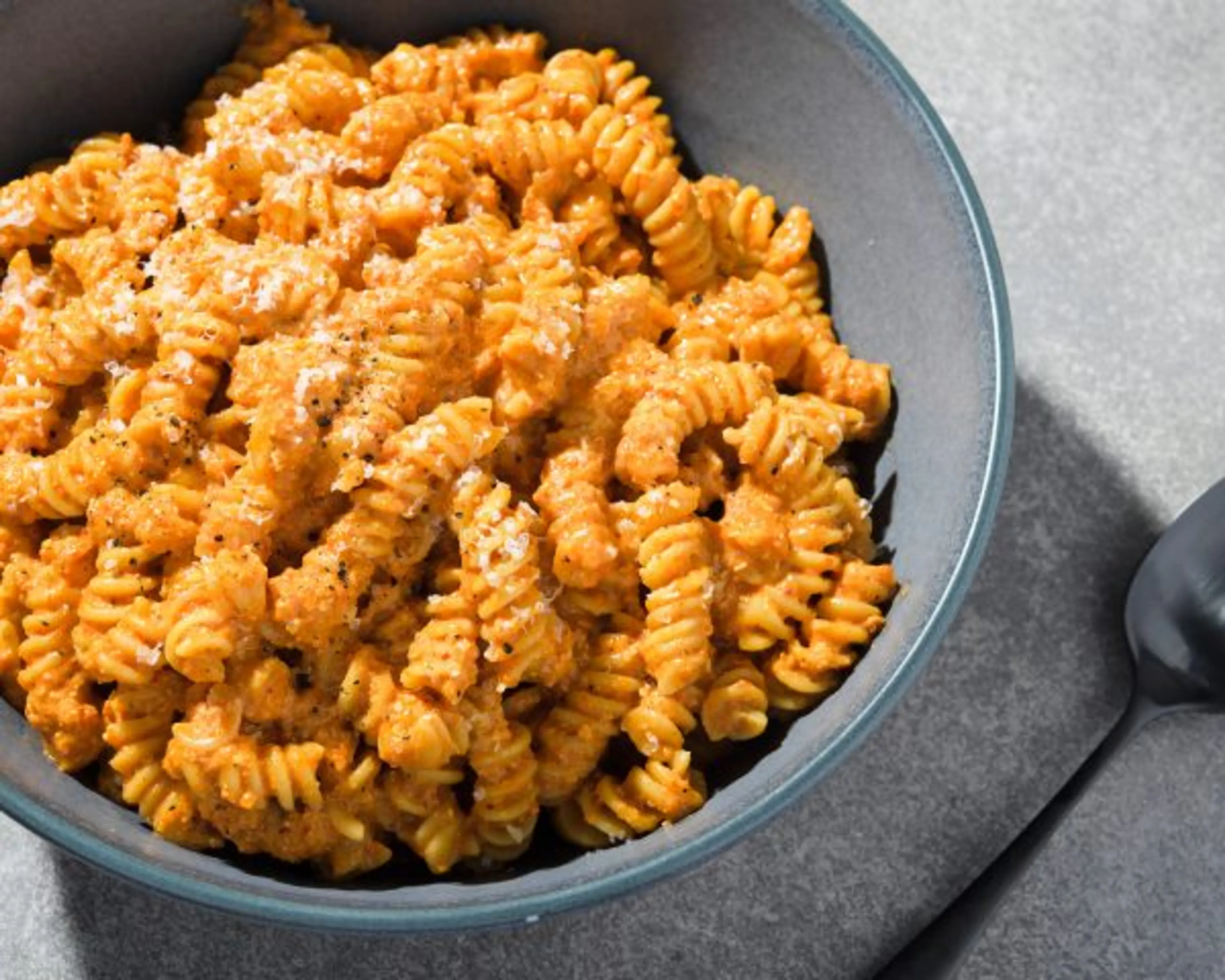 Pasta with Pesto Rosso