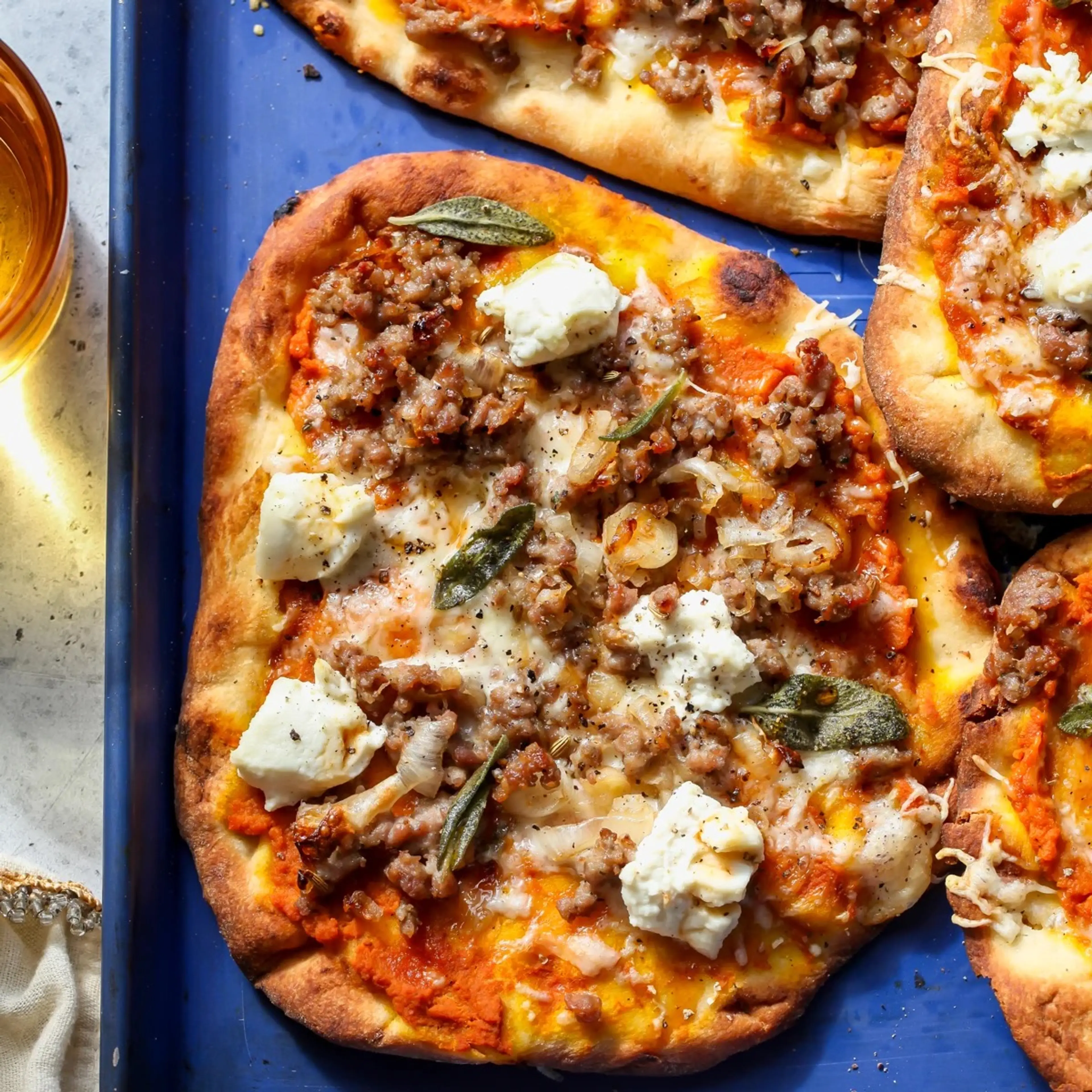 Naan Pizzas