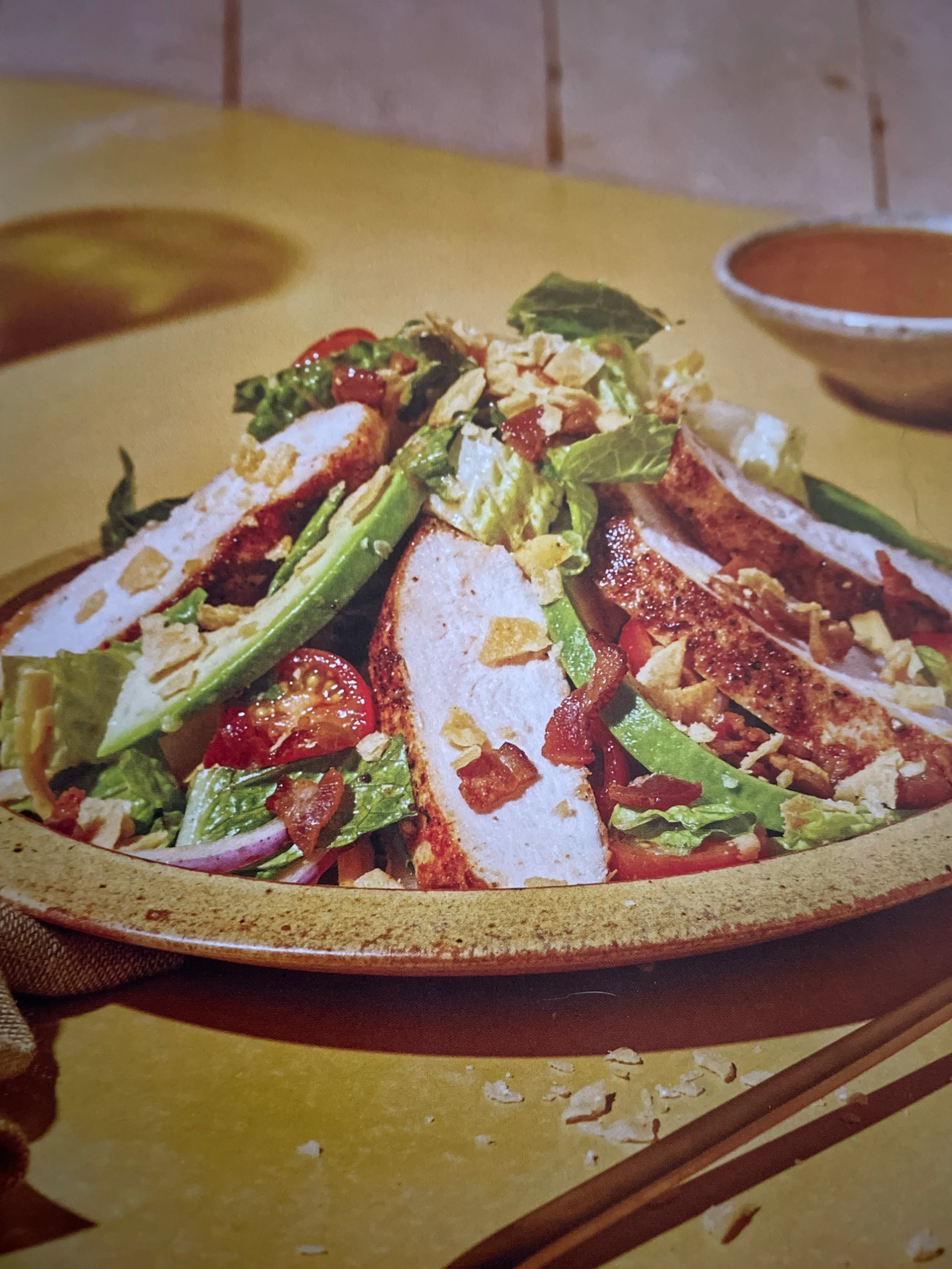 Grilled Chicken Salad With Chili-lime Dressing