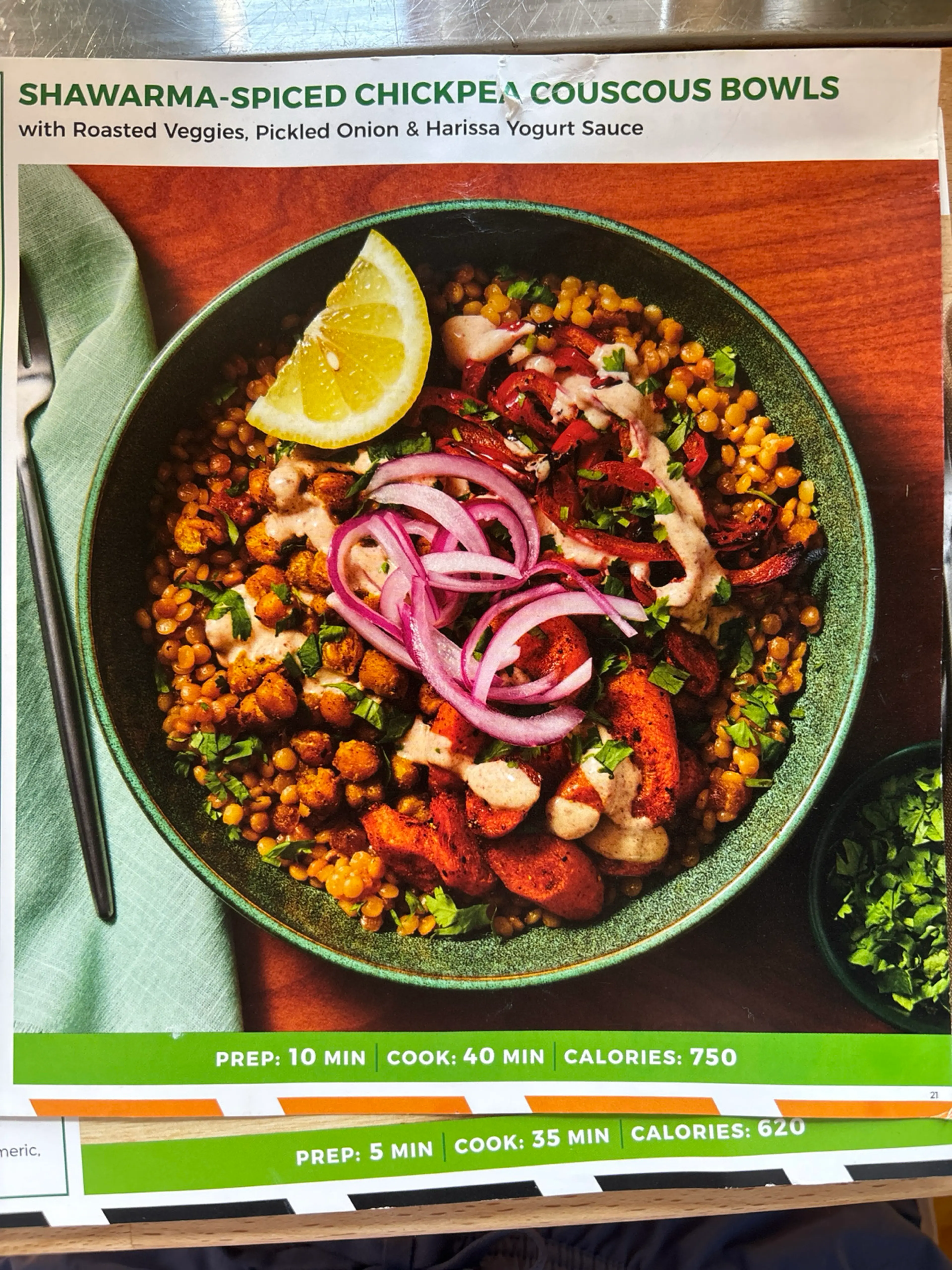 Shawarma-Spiced Chickpea Couscous Bowls with Roasted Veggies